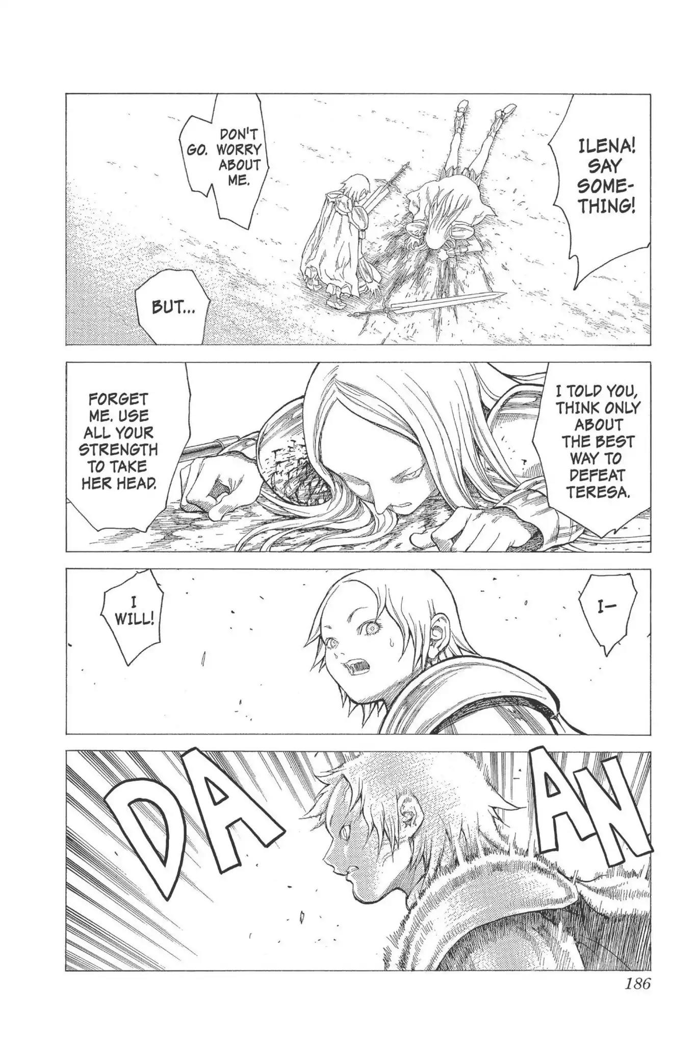 Claymore Chapter 21 page 26 - Chapter 21: Vol.4 Scene 21: Marked for Death, Part 4