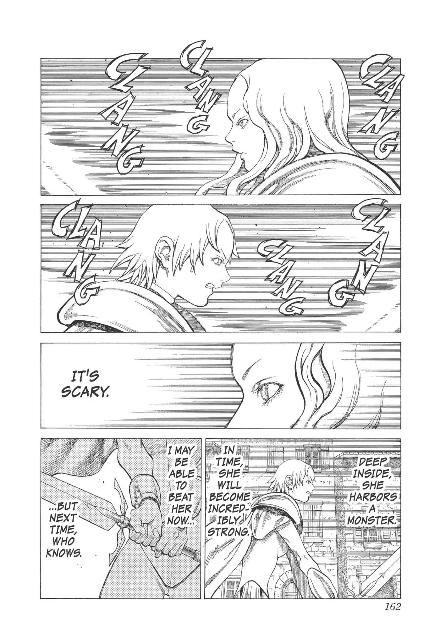 Claymore Chapter 21 page 3 - Chapter 21: Vol.4 Scene 21: Marked for Death, Part 4