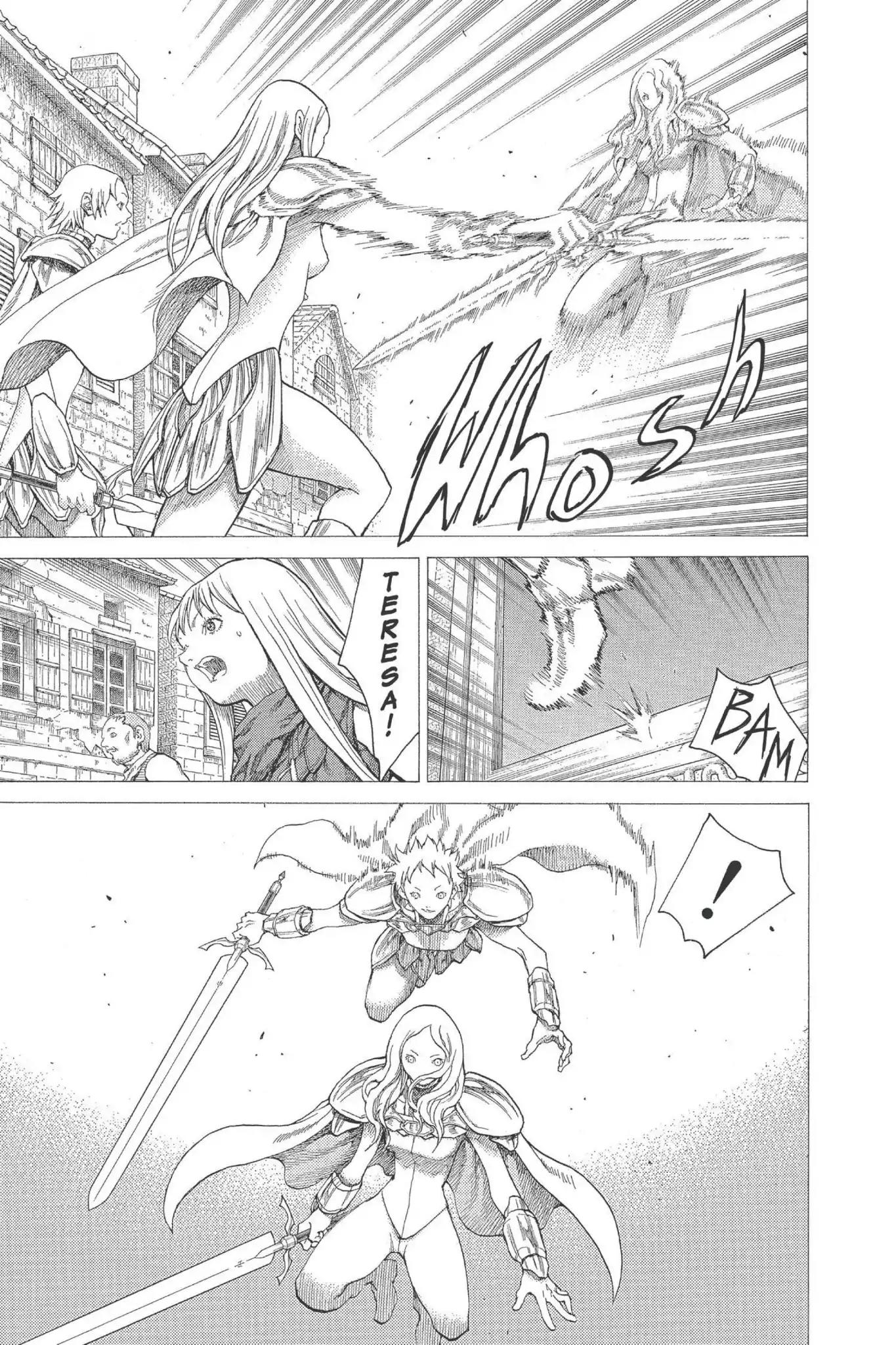Claymore Chapter 21 page 6 - Chapter 21: Vol.4 Scene 21: Marked for Death, Part 4
