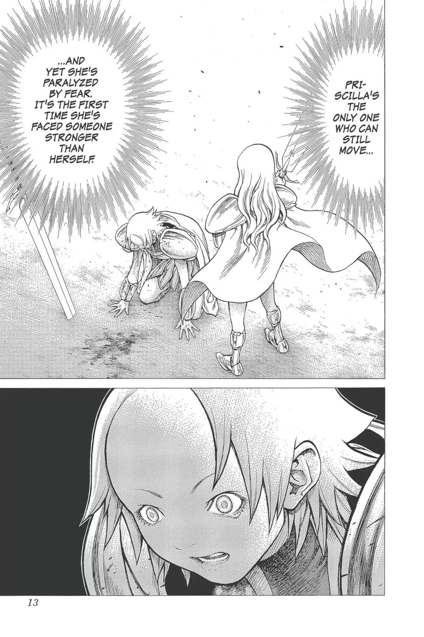 Claymore Chapter 22 page 13 - Chapter 22: Vol.5 Scene 22: Marked for Death, Part 5