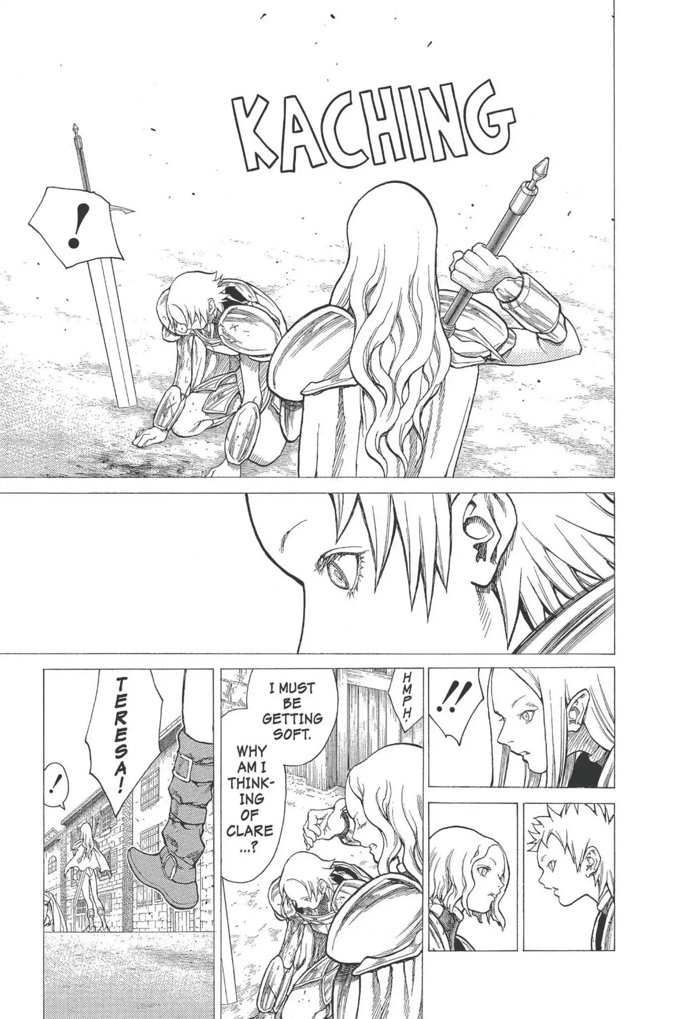 Claymore Chapter 22 page 15 - Chapter 22: Vol.5 Scene 22: Marked for Death, Part 5