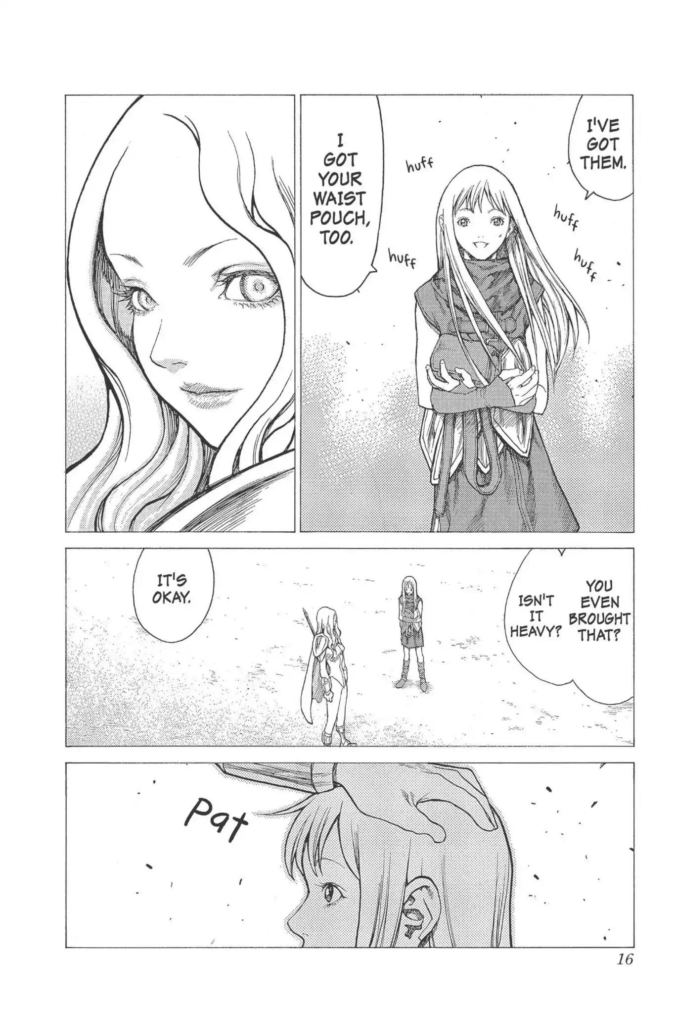 Claymore Chapter 22 page 16 - Chapter 22: Vol.5 Scene 22: Marked for Death, Part 5