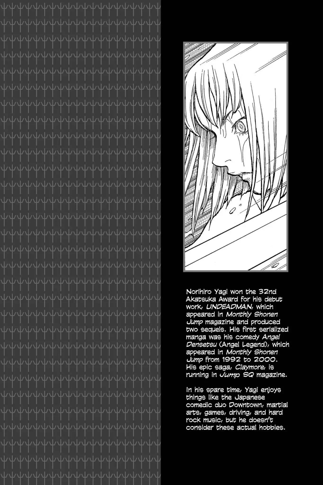 Claymore Chapter 22 page 2 - Chapter 22: Vol.5 Scene 22: Marked for Death, Part 5