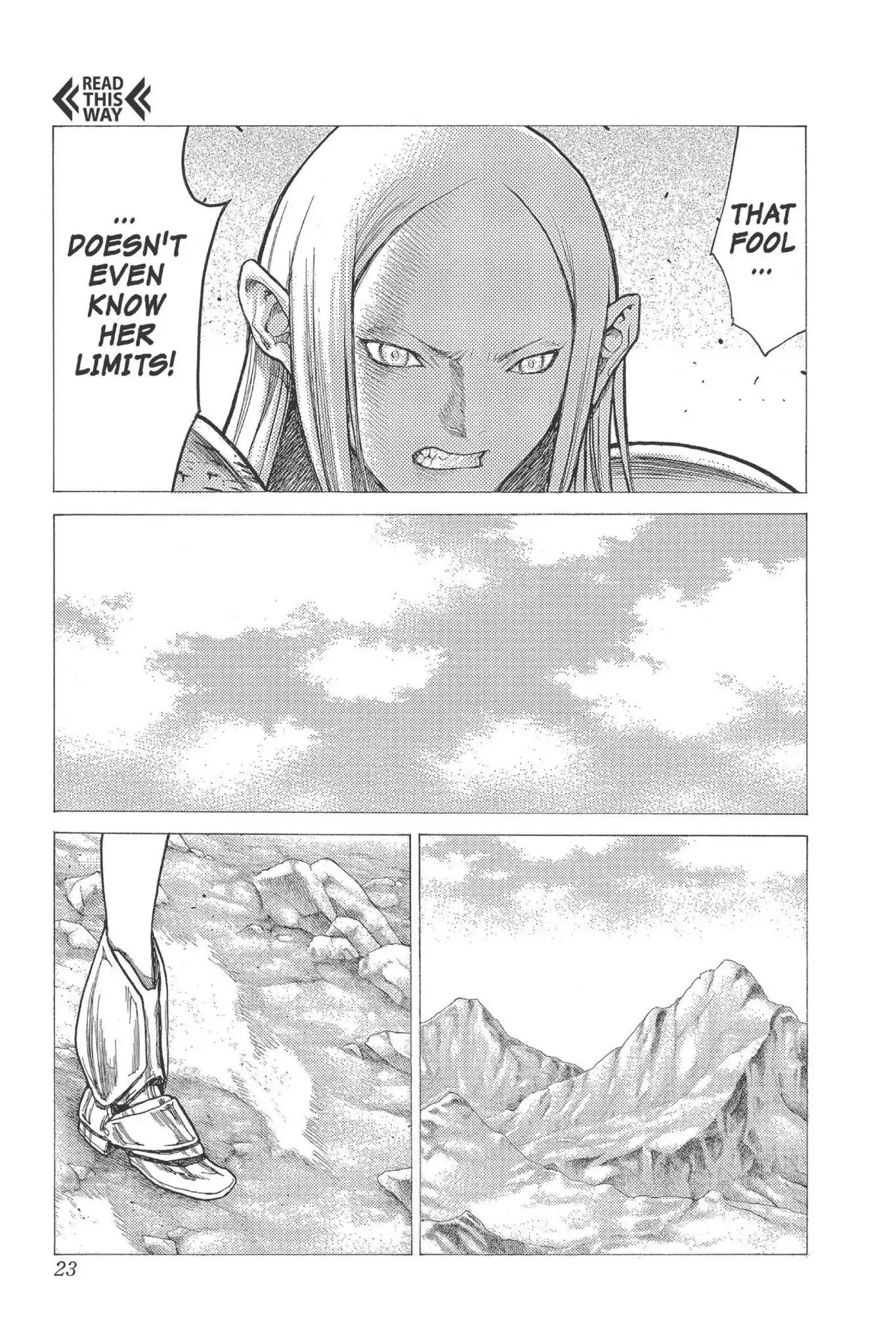 Claymore Chapter 22 page 23 - Chapter 22: Vol.5 Scene 22: Marked for Death, Part 5