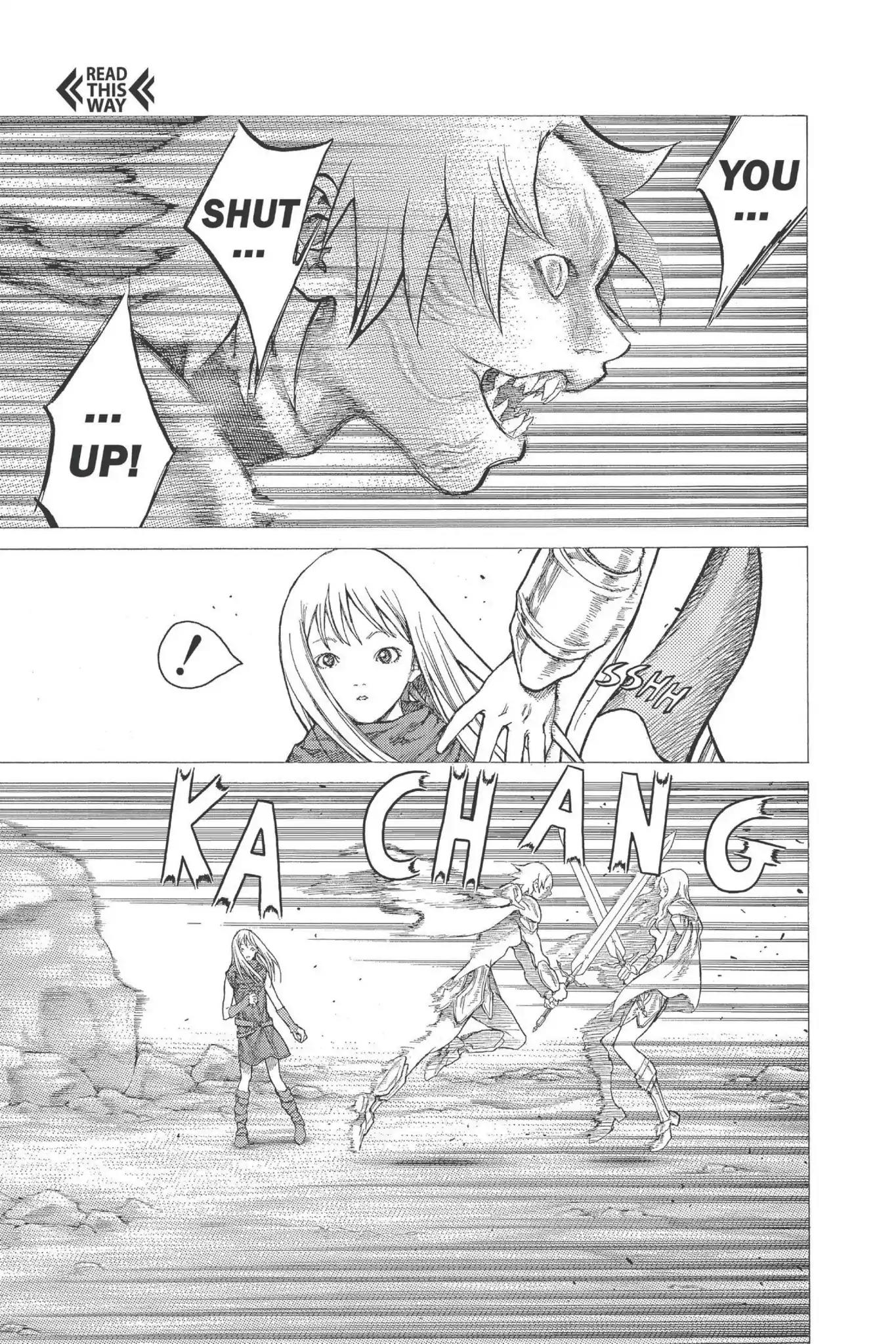 Claymore Chapter 22 page 28 - Chapter 22: Vol.5 Scene 22: Marked for Death, Part 5