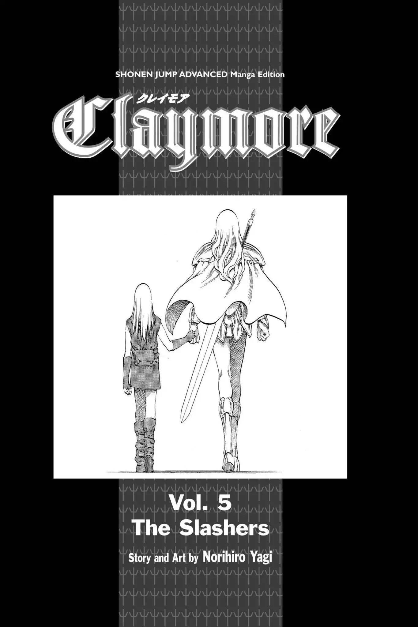 Claymore Chapter 22 page 4 - Chapter 22: Vol.5 Scene 22: Marked for Death, Part 5