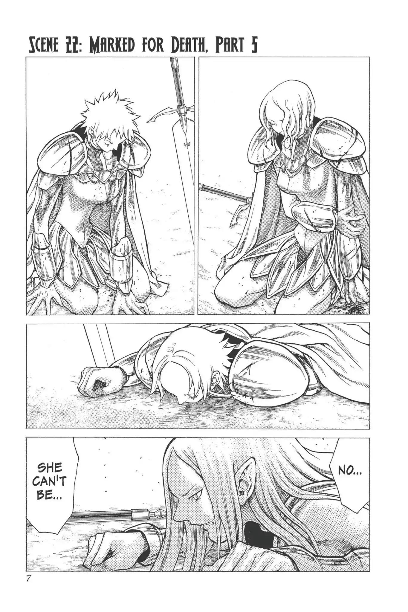 Claymore Chapter 22 page 7 - Chapter 22: Vol.5 Scene 22: Marked for Death, Part 5