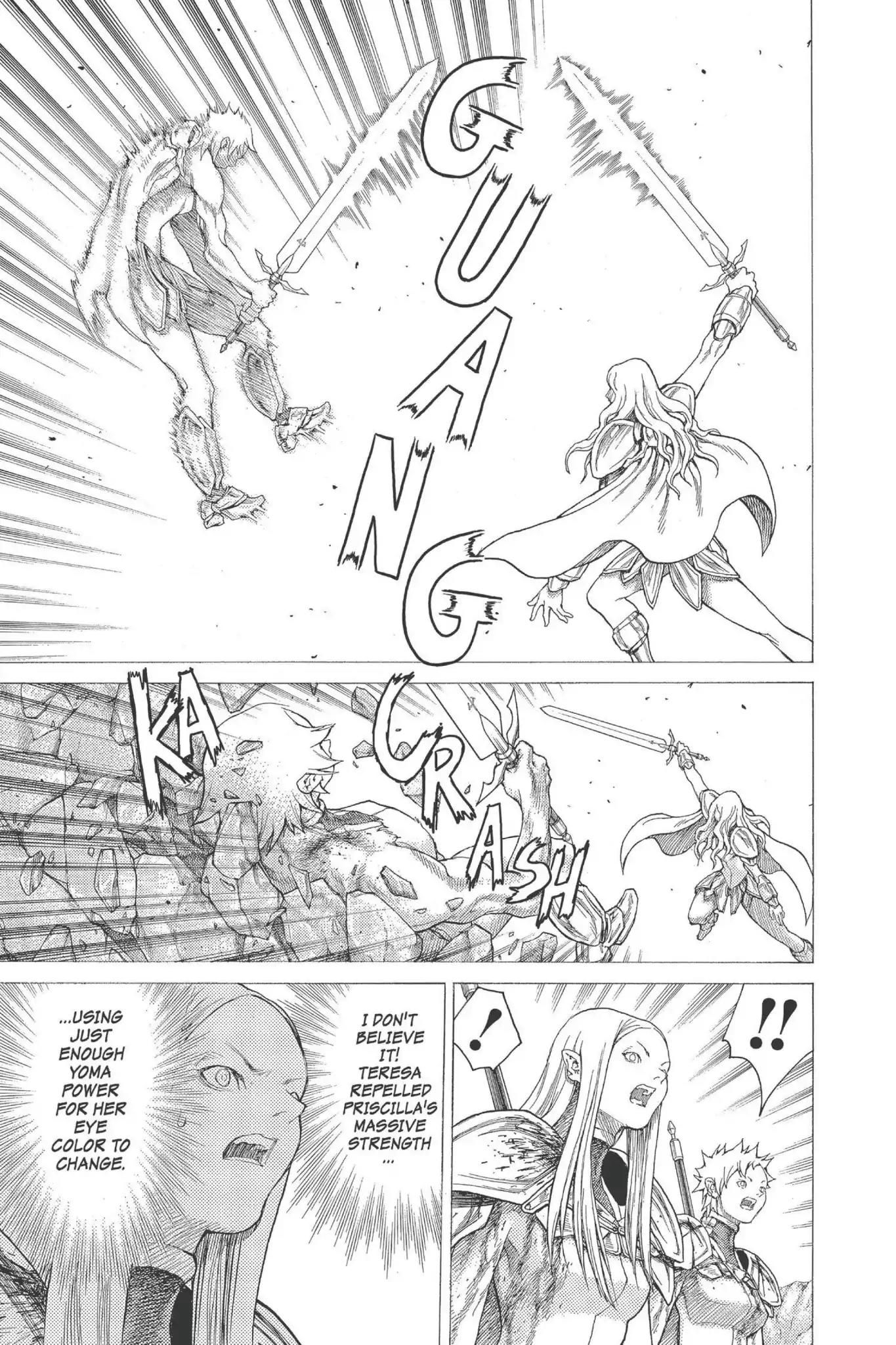 Claymore Chapter 23 page 10 - Chapter 23: Vol.5 Scene 23: Marked for Death, Part 6