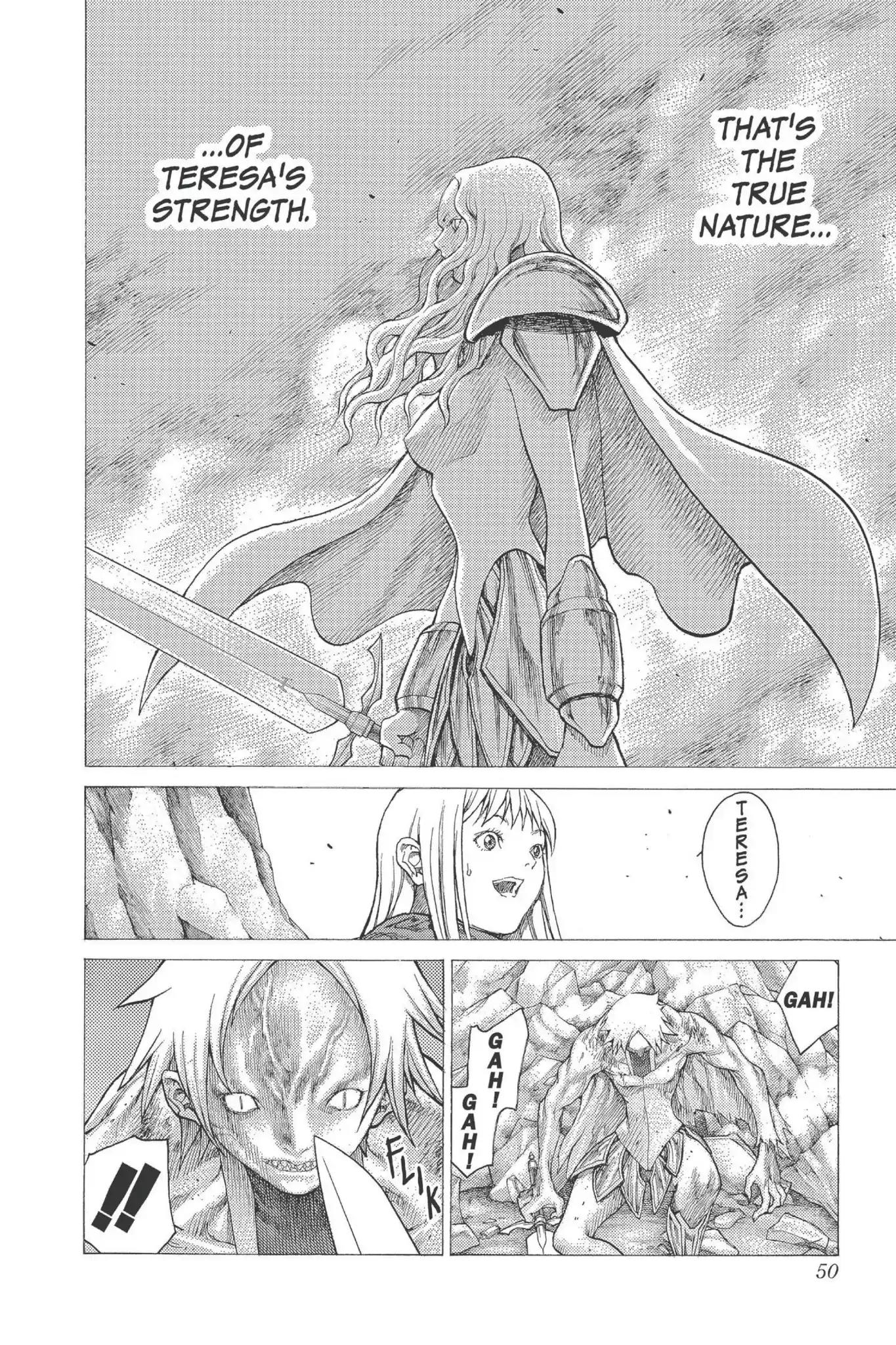 Claymore Chapter 23 page 11 - Chapter 23: Vol.5 Scene 23: Marked for Death, Part 6