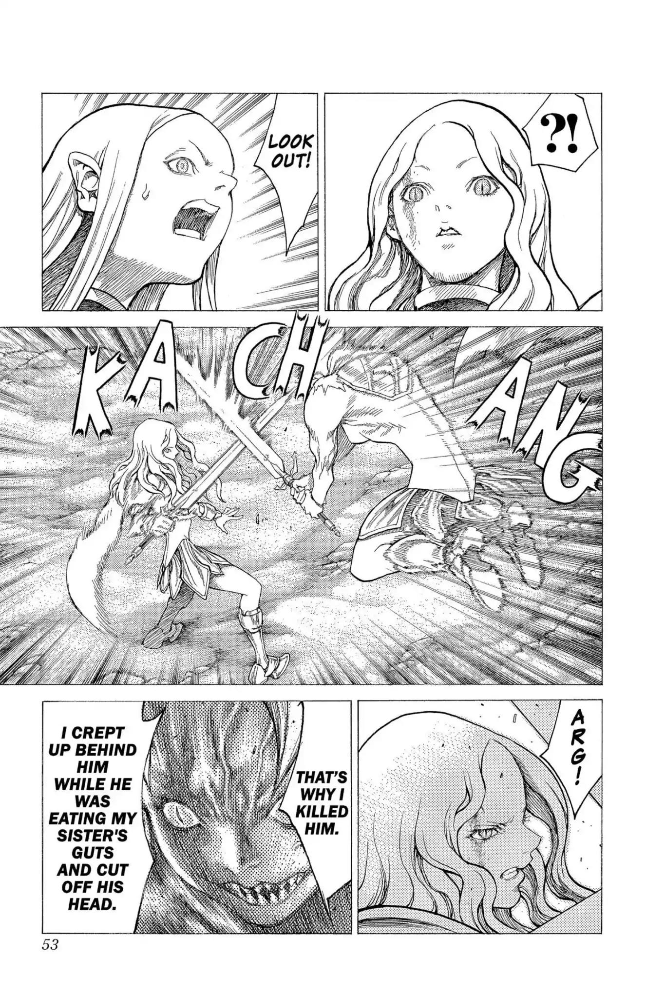 Claymore Chapter 23 page 14 - Chapter 23: Vol.5 Scene 23: Marked for Death, Part 6