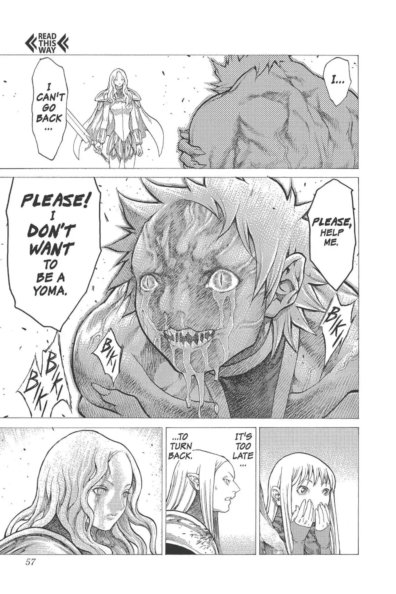 Claymore Chapter 23 page 18 - Chapter 23: Vol.5 Scene 23: Marked for Death, Part 6