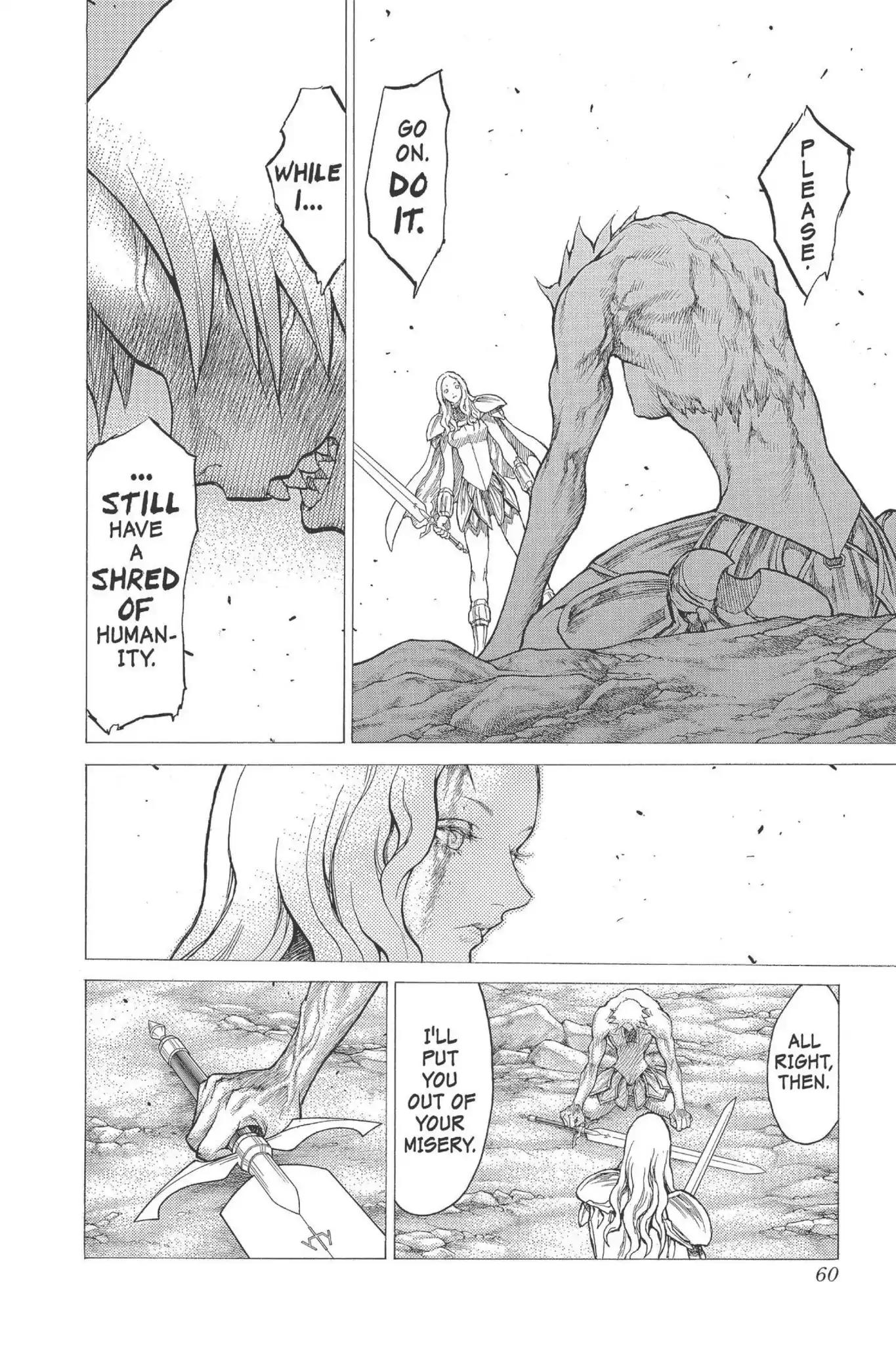 Claymore Chapter 23 page 21 - Chapter 23: Vol.5 Scene 23: Marked for Death, Part 6