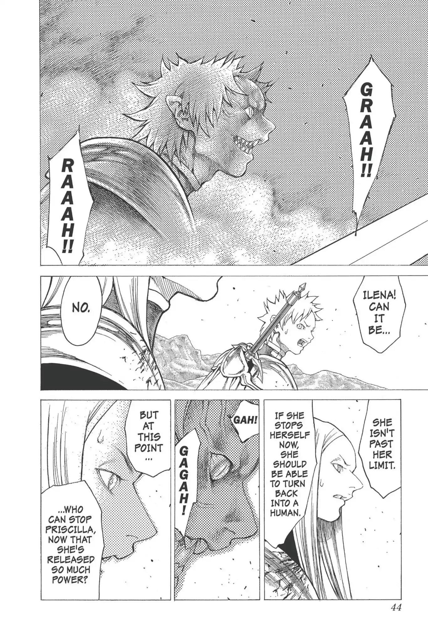 Claymore Chapter 23 page 5 - Chapter 23: Vol.5 Scene 23: Marked for Death, Part 6