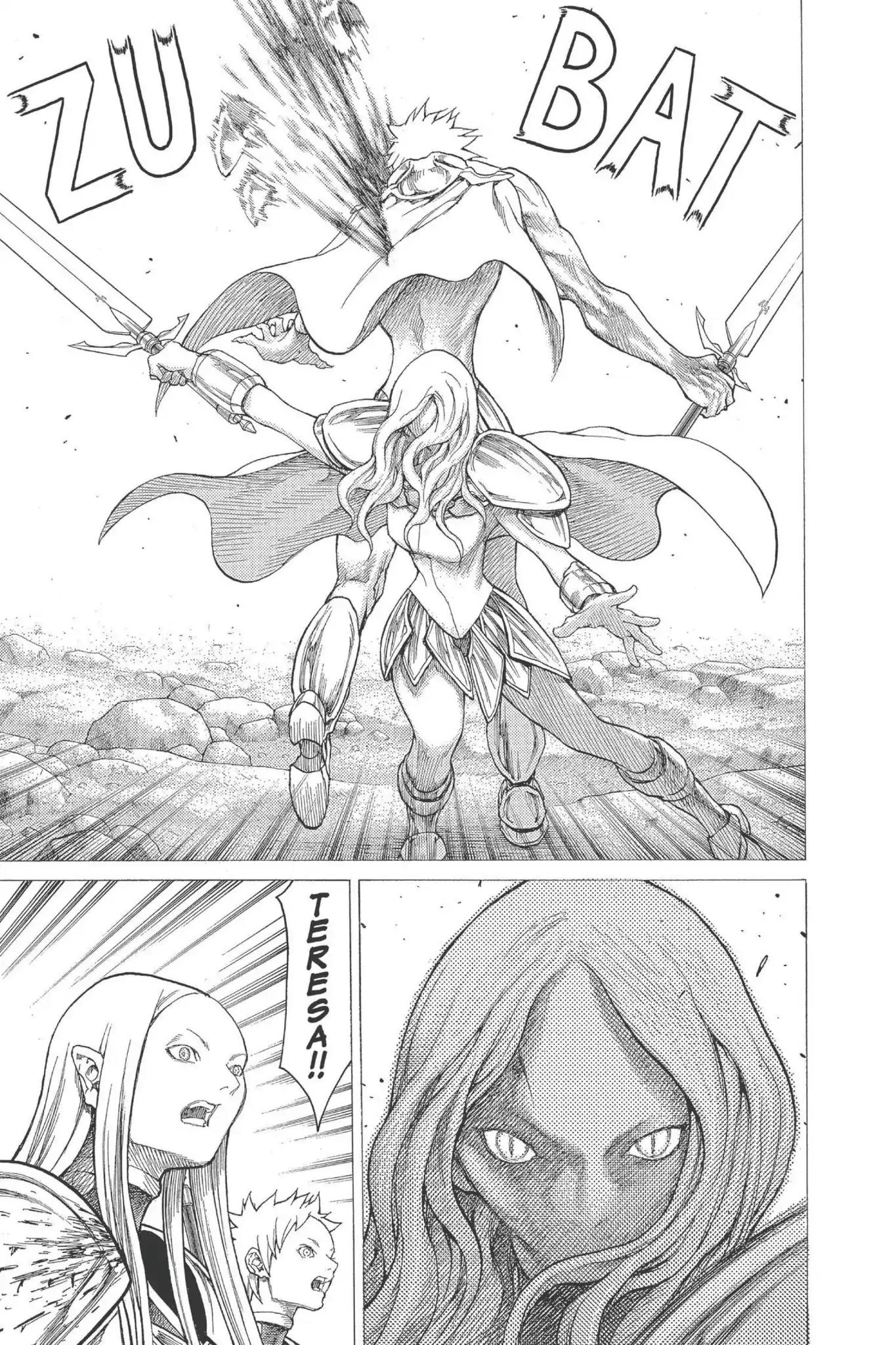 Claymore Chapter 23 page 8 - Chapter 23: Vol.5 Scene 23: Marked for Death, Part 6