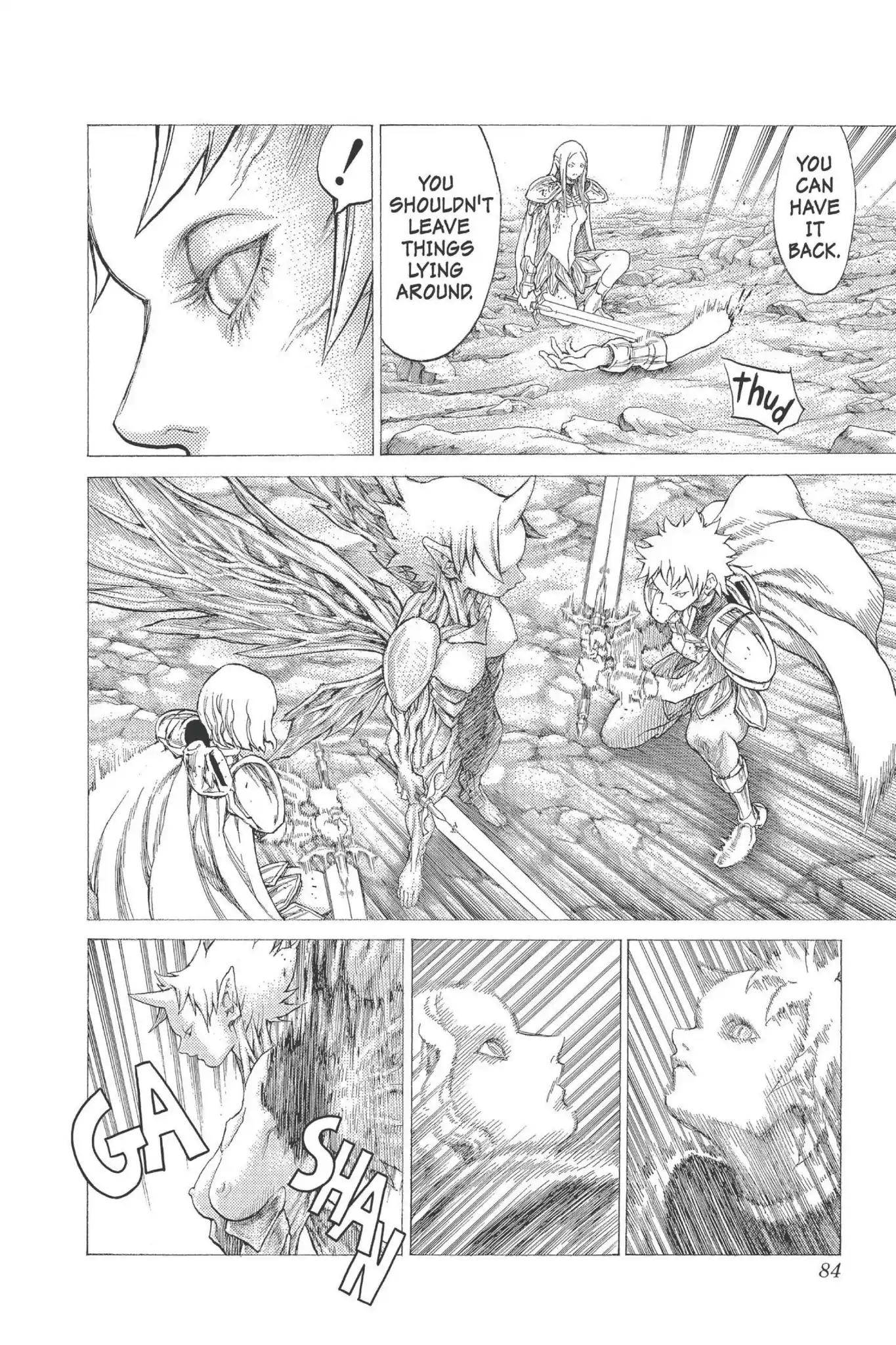 Claymore Chapter 24 page 11 - Chapter 24: Vol.5 Scene 24: Marked for Death, Part 7