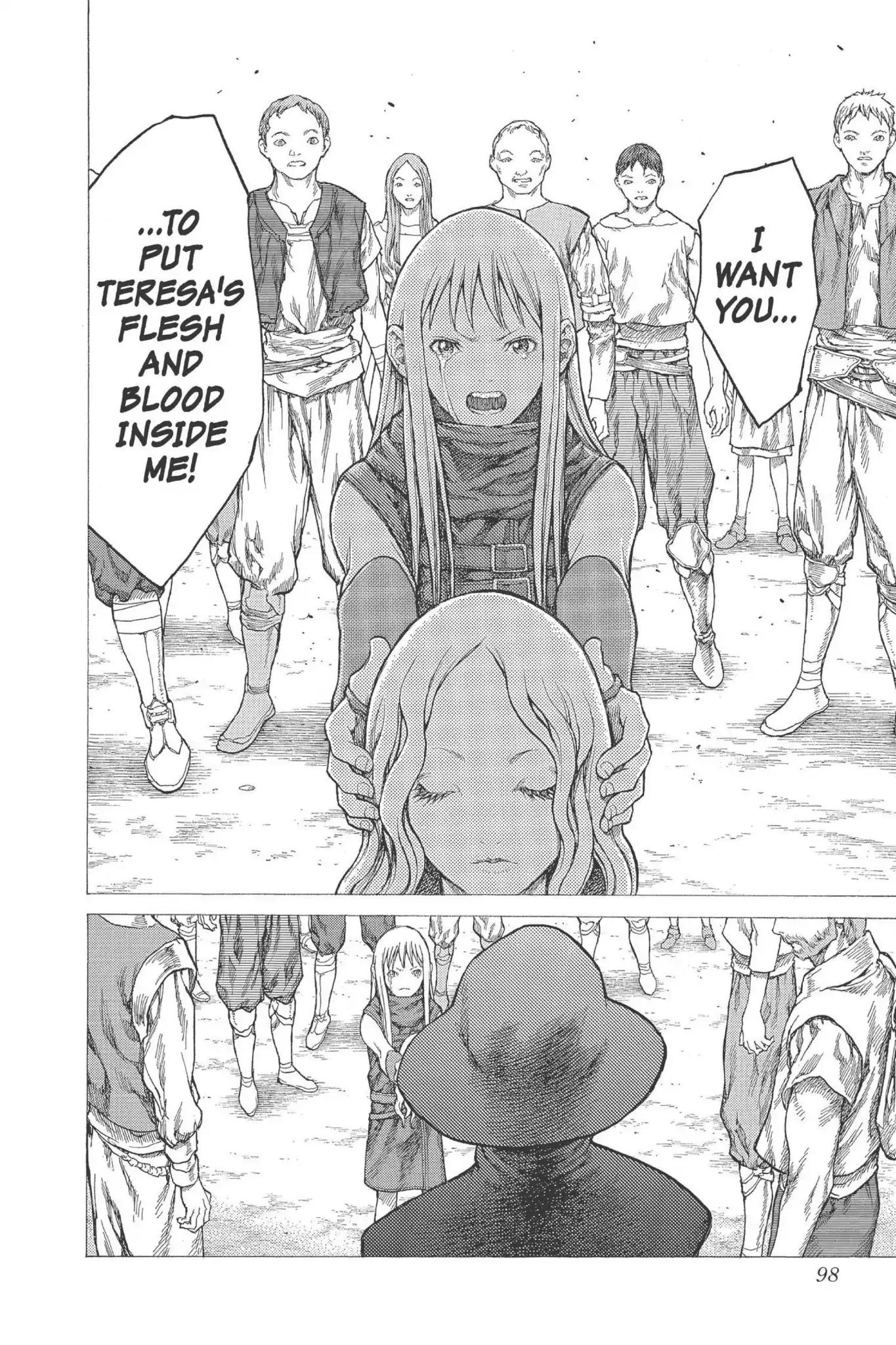 Claymore Chapter 24 page 24 - Chapter 24: Vol.5 Scene 24: Marked for Death, Part 7