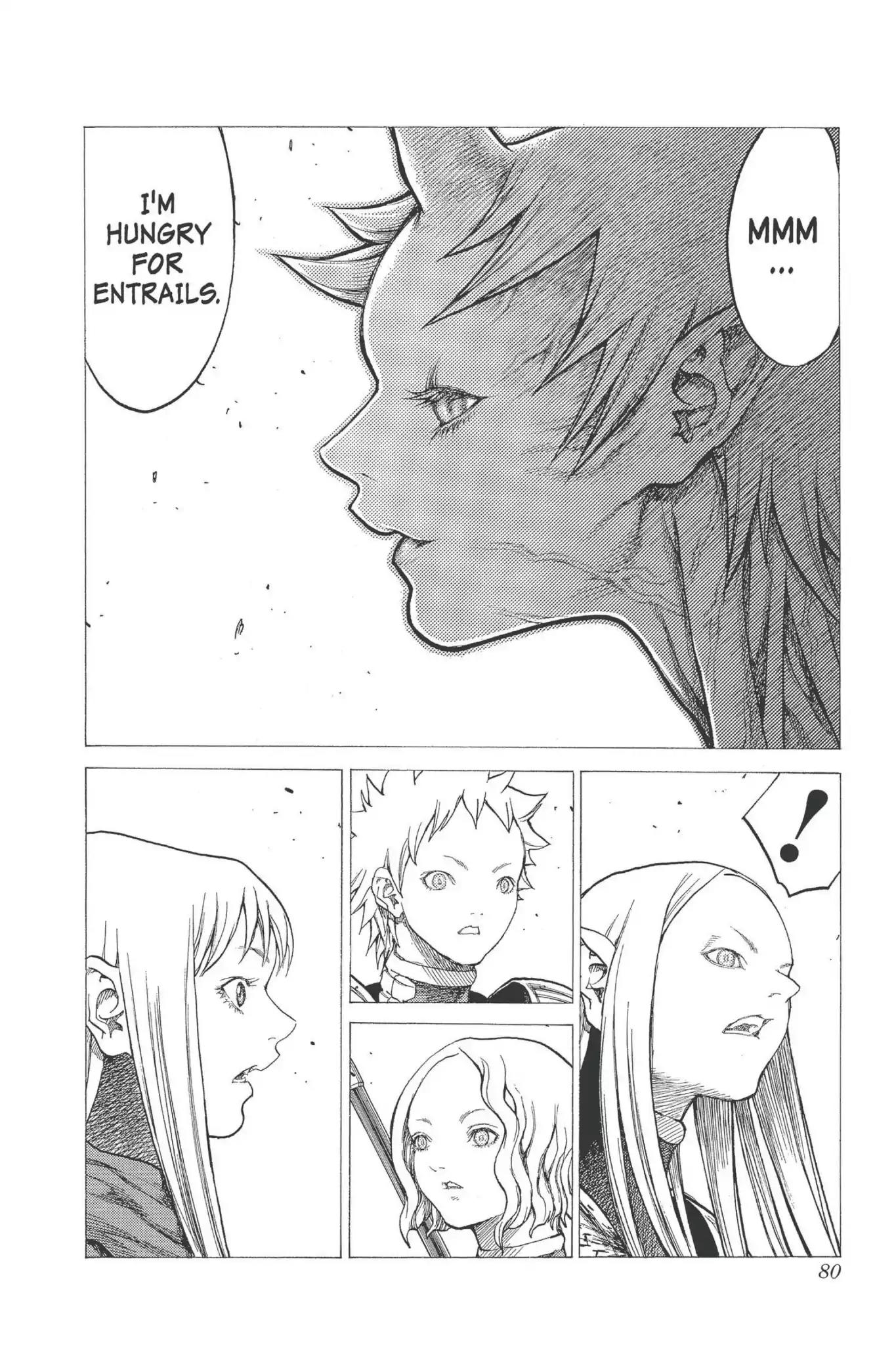 Claymore Chapter 24 page 7 - Chapter 24: Vol.5 Scene 24: Marked for Death, Part 7