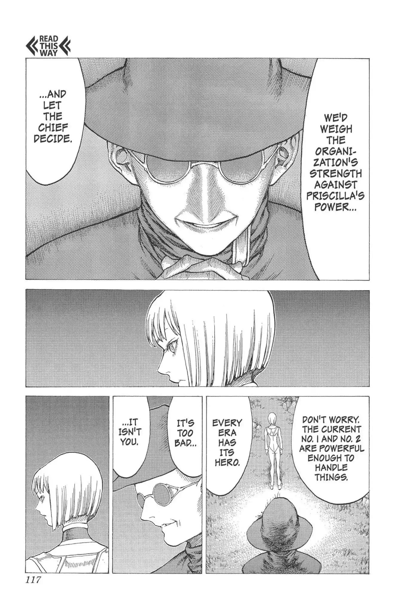 Claymore Chapter 25 page 15 - Chapter 25: Vol.5 Scene 25: The Slashers, Part 1