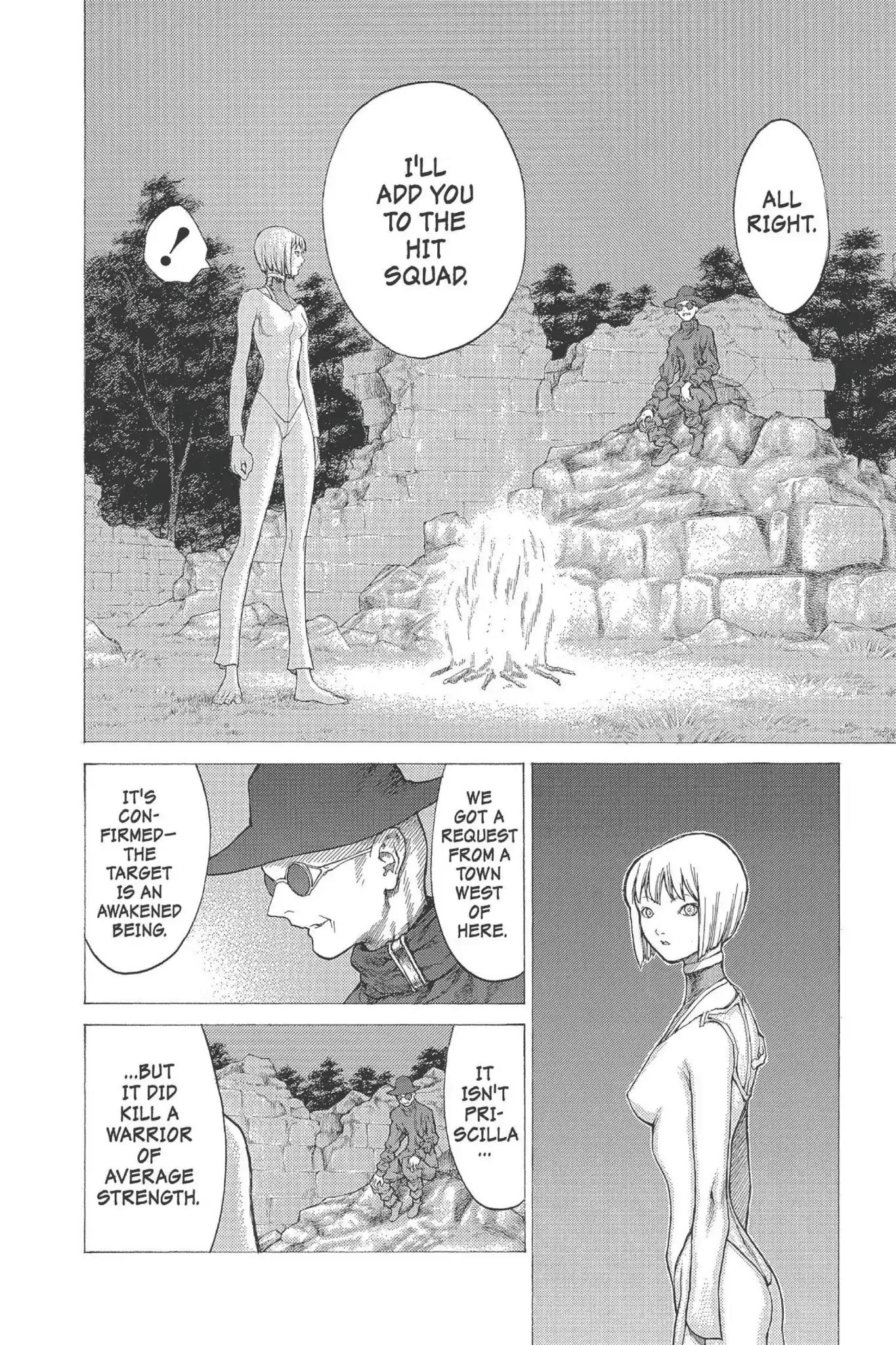 Claymore Chapter 25 page 16 - Chapter 25: Vol.5 Scene 25: The Slashers, Part 1