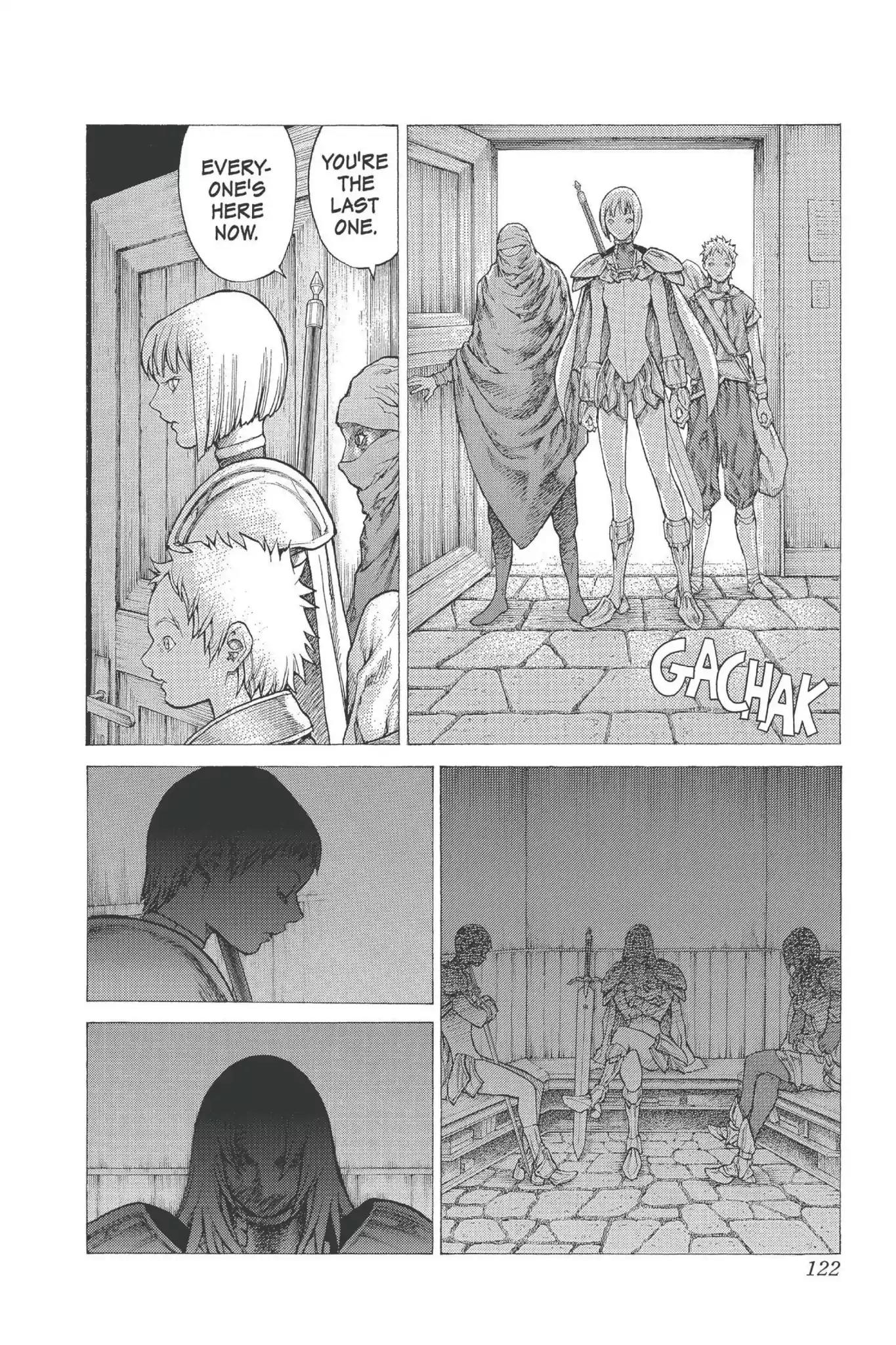 Claymore Chapter 25 page 20 - Chapter 25: Vol.5 Scene 25: The Slashers, Part 1