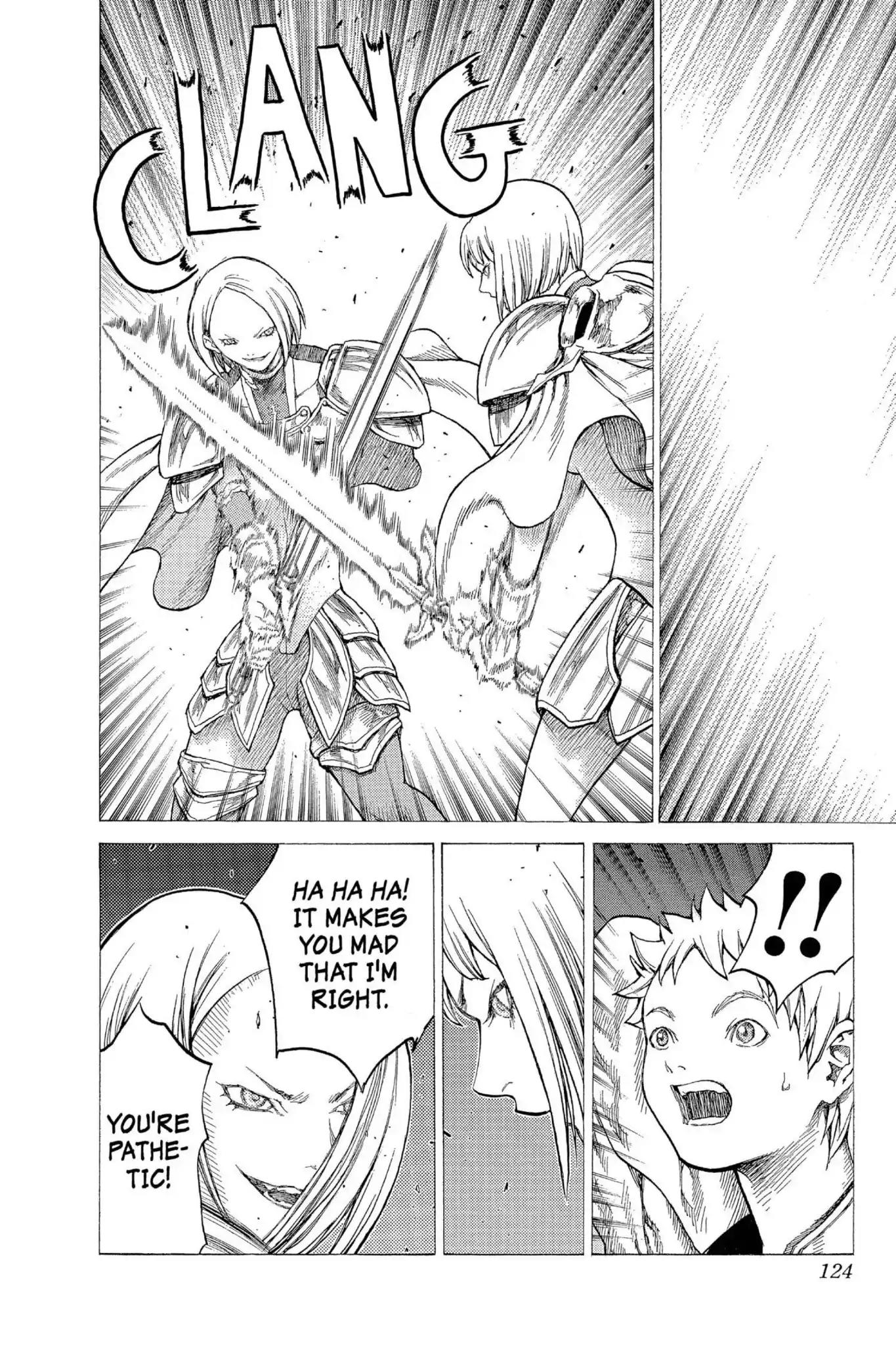 Claymore Chapter 25 page 22 - Chapter 25: Vol.5 Scene 25: The Slashers, Part 1