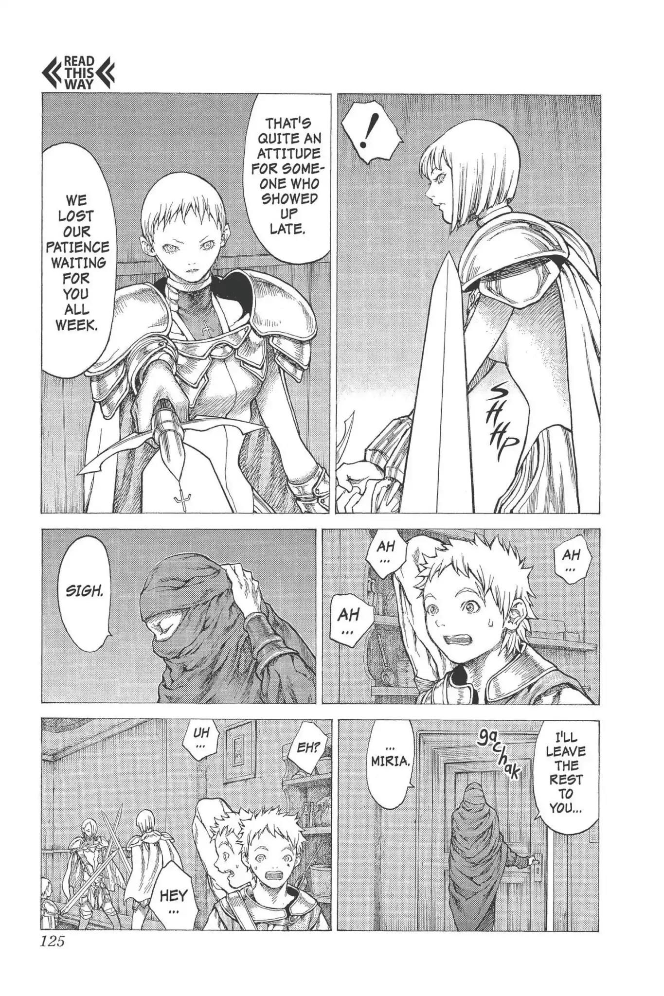 Claymore Chapter 25 page 23 - Chapter 25: Vol.5 Scene 25: The Slashers, Part 1