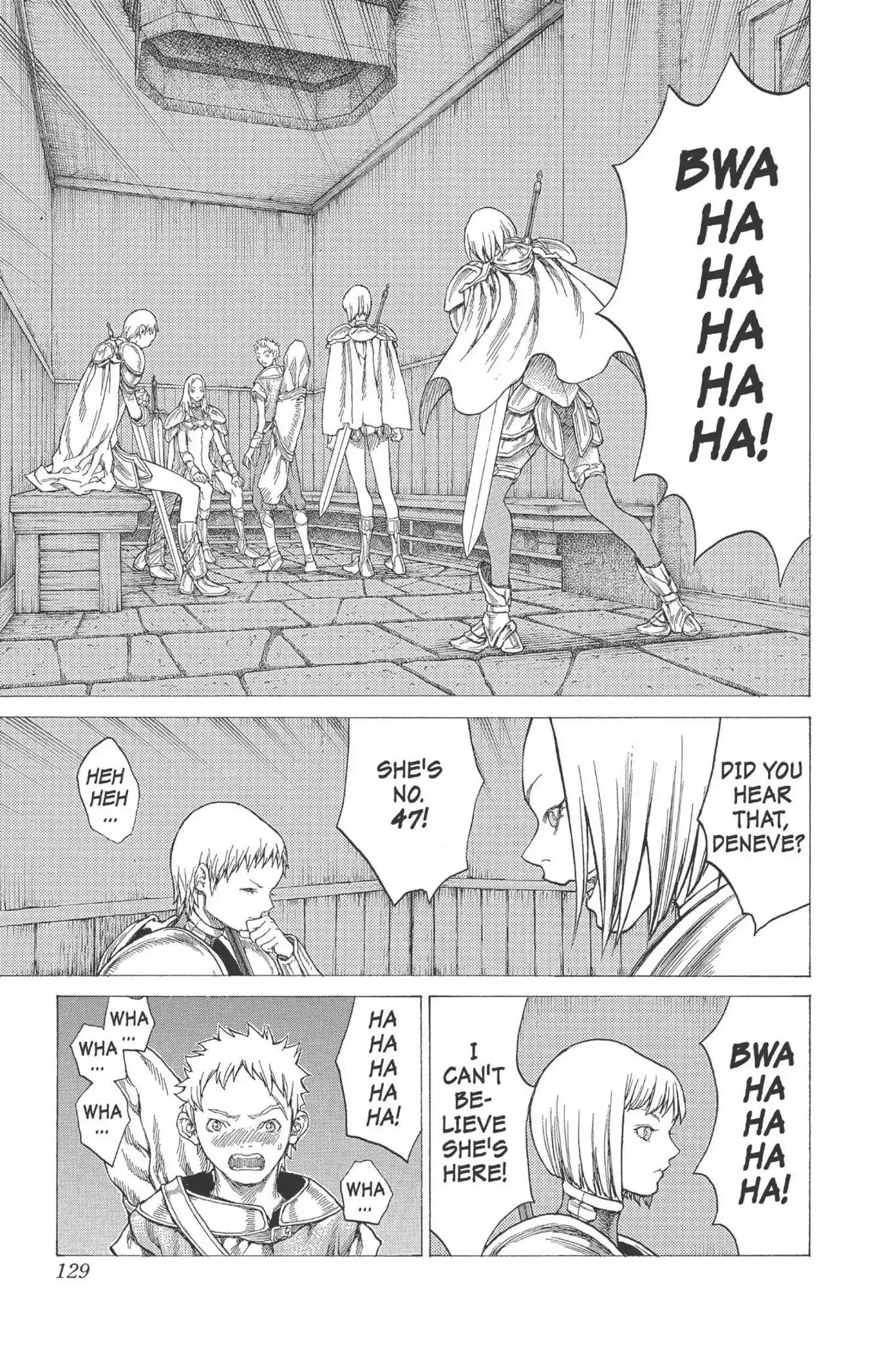 Claymore Chapter 25 page 27 - Chapter 25: Vol.5 Scene 25: The Slashers, Part 1