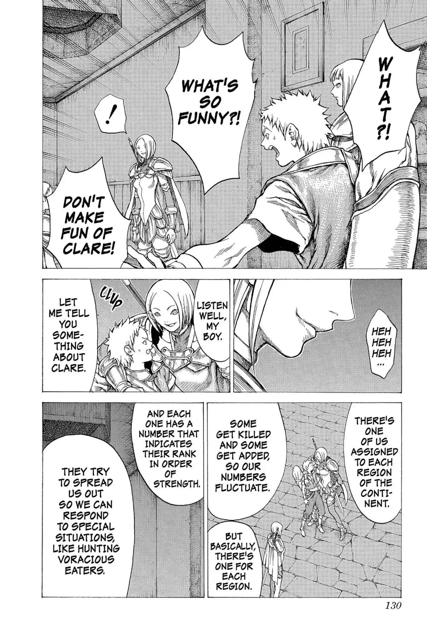 Claymore Chapter 25 page 28 - Chapter 25: Vol.5 Scene 25: The Slashers, Part 1