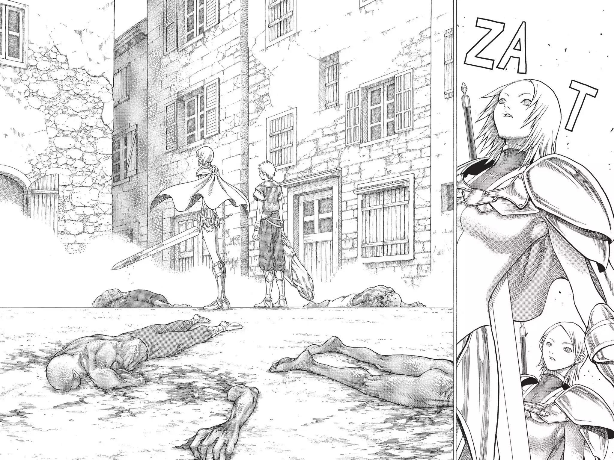 Claymore Chapter 25 page 5 - Chapter 25: Vol.5 Scene 25: The Slashers, Part 1