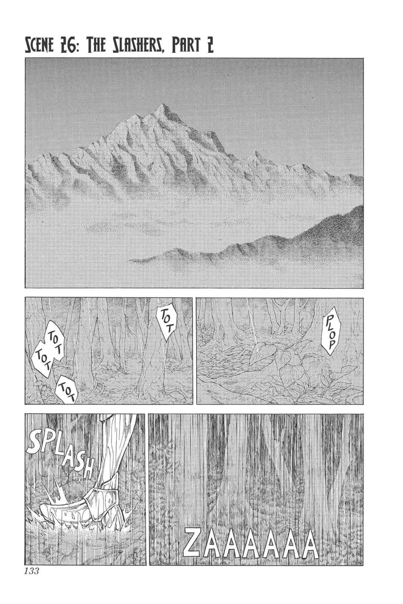 Claymore Chapter 26 page 1 - Chapter 26: Vol.5 Scene 26: The Slashers, Part 2