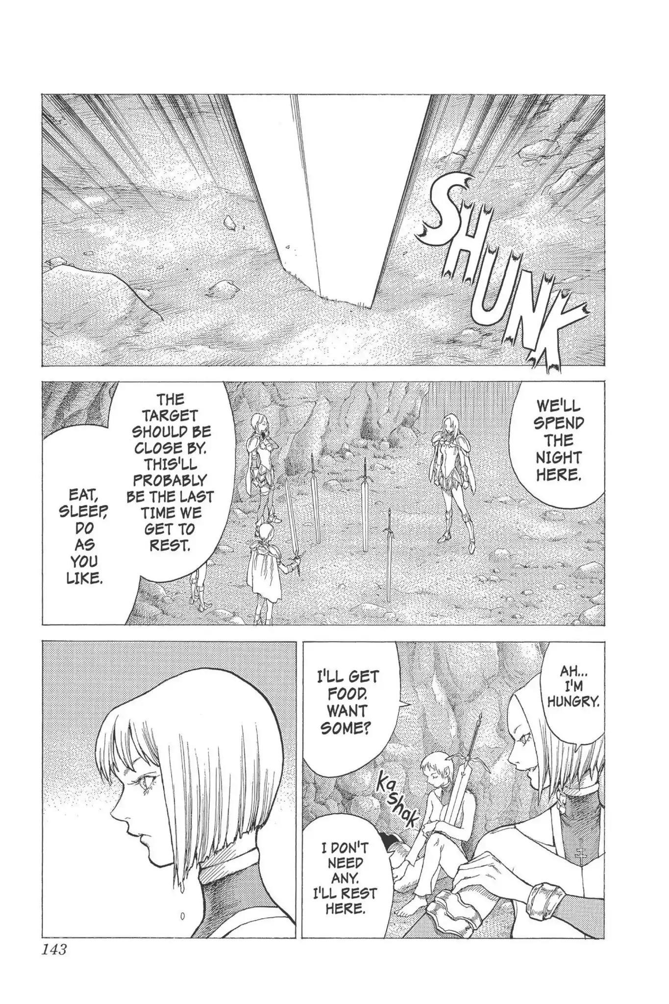 Claymore Chapter 26 page 10 - Chapter 26: Vol.5 Scene 26: The Slashers, Part 2