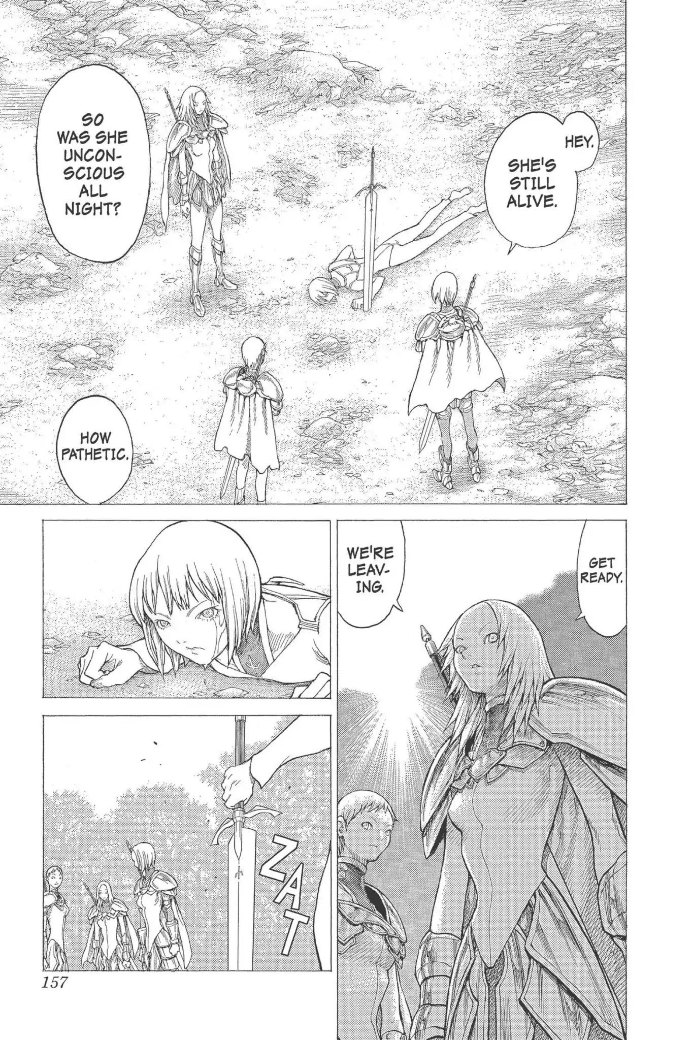 Claymore Chapter 26 page 24 - Chapter 26: Vol.5 Scene 26: The Slashers, Part 2