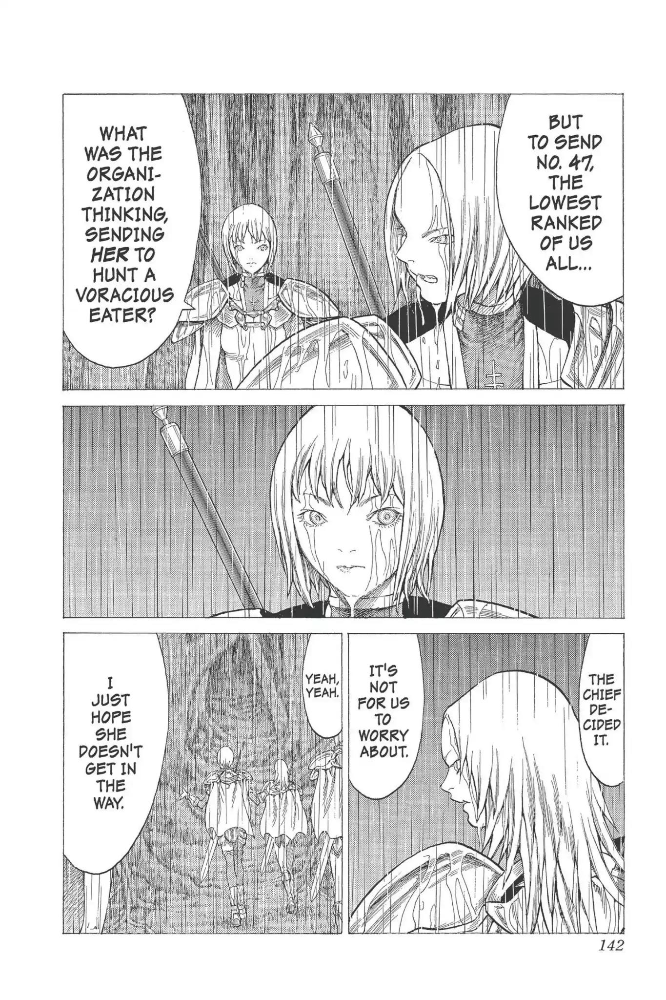 Claymore Chapter 26 page 9 - Chapter 26: Vol.5 Scene 26: The Slashers, Part 2