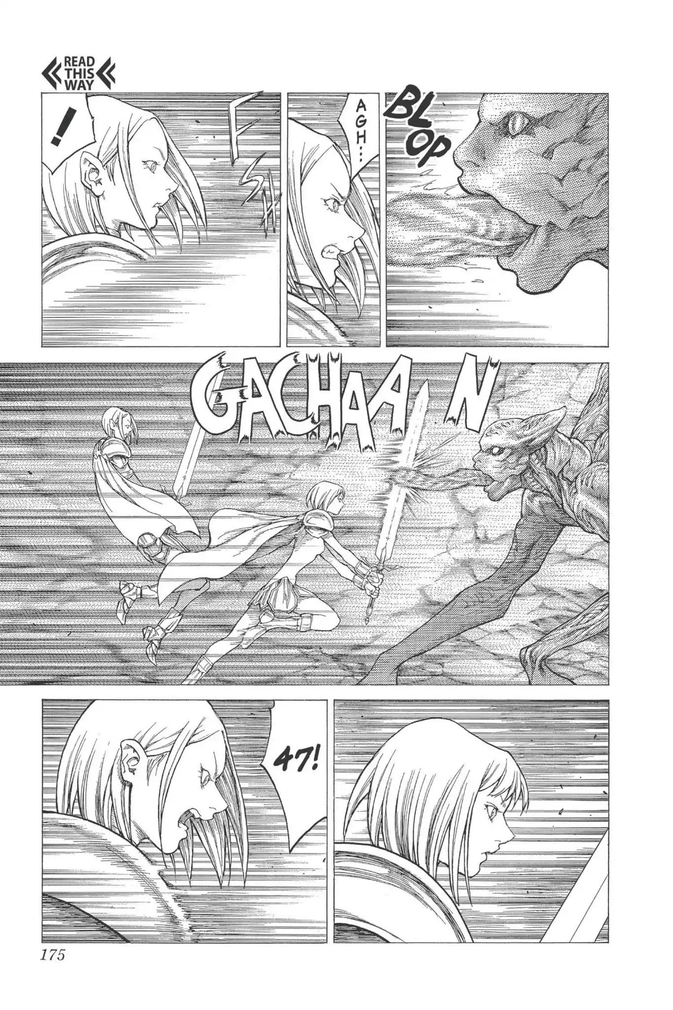 Claymore Chapter 27 page 10 - Chapter 27: Vol.5 Scene 27: The Slashers, Part 3