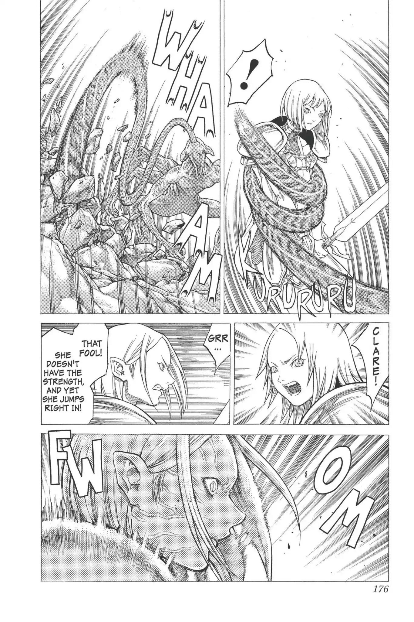 Claymore Chapter 27 page 11 - Chapter 27: Vol.5 Scene 27: The Slashers, Part 3