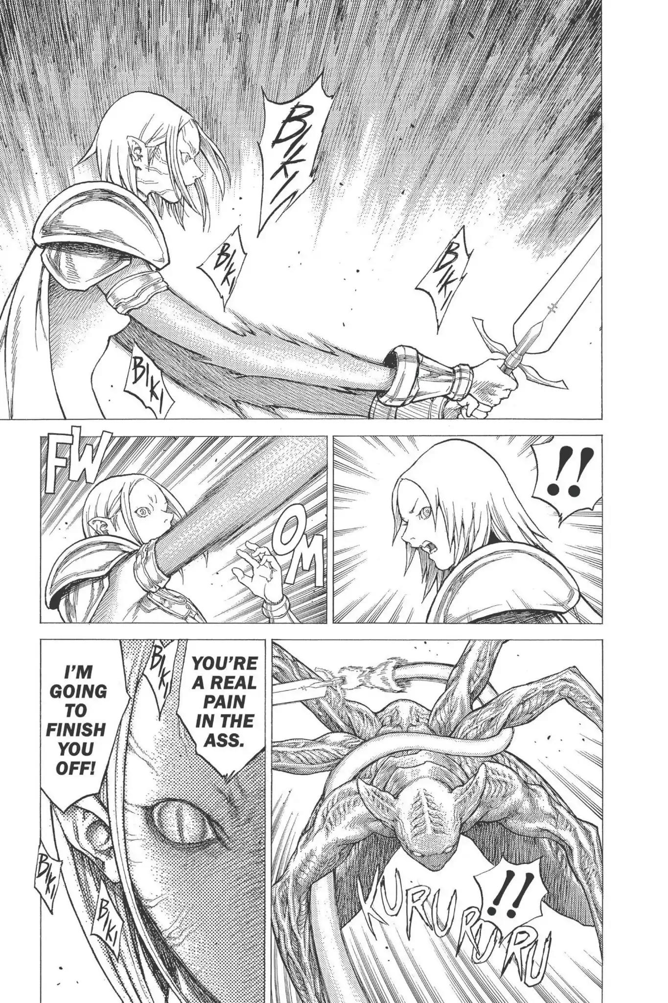Claymore Chapter 27 page 12 - Chapter 27: Vol.5 Scene 27: The Slashers, Part 3