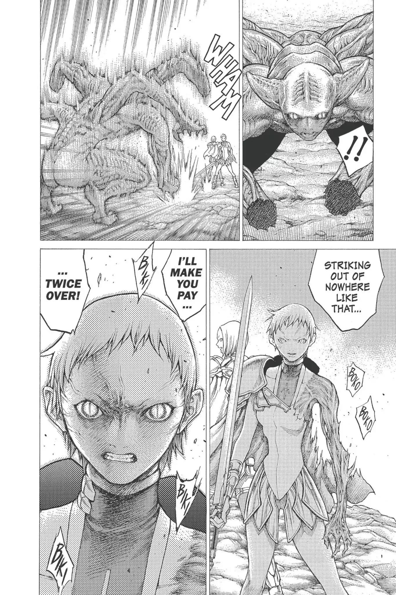 Claymore Chapter 27 page 15 - Chapter 27: Vol.5 Scene 27: The Slashers, Part 3