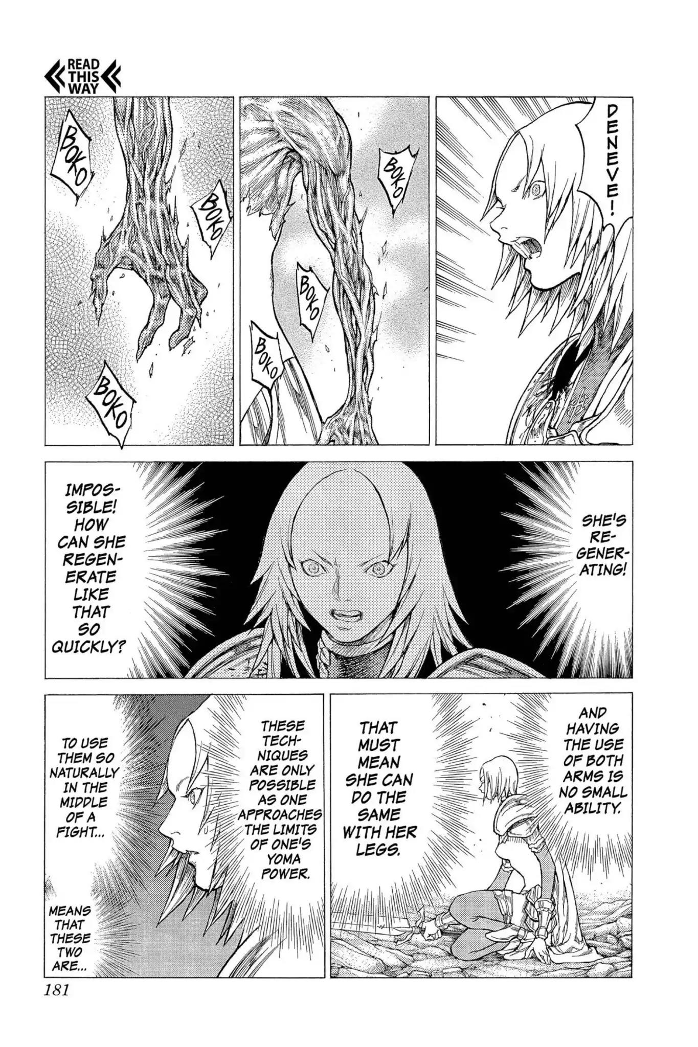 Claymore Chapter 27 page 16 - Chapter 27: Vol.5 Scene 27: The Slashers, Part 3