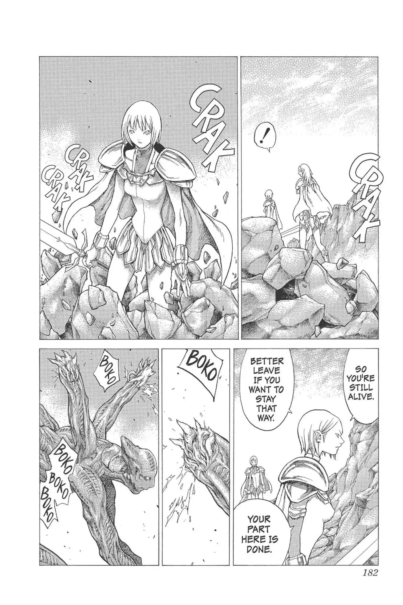 Claymore Chapter 27 page 17 - Chapter 27: Vol.5 Scene 27: The Slashers, Part 3