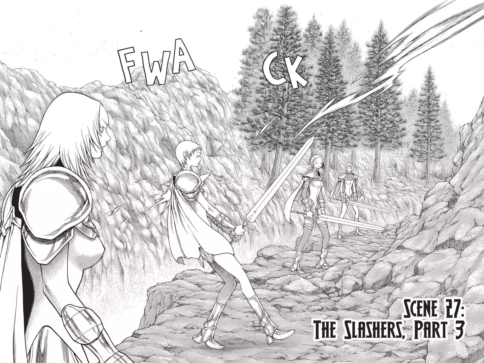 Claymore Chapter 27 page 2 - Chapter 27: Vol.5 Scene 27: The Slashers, Part 3