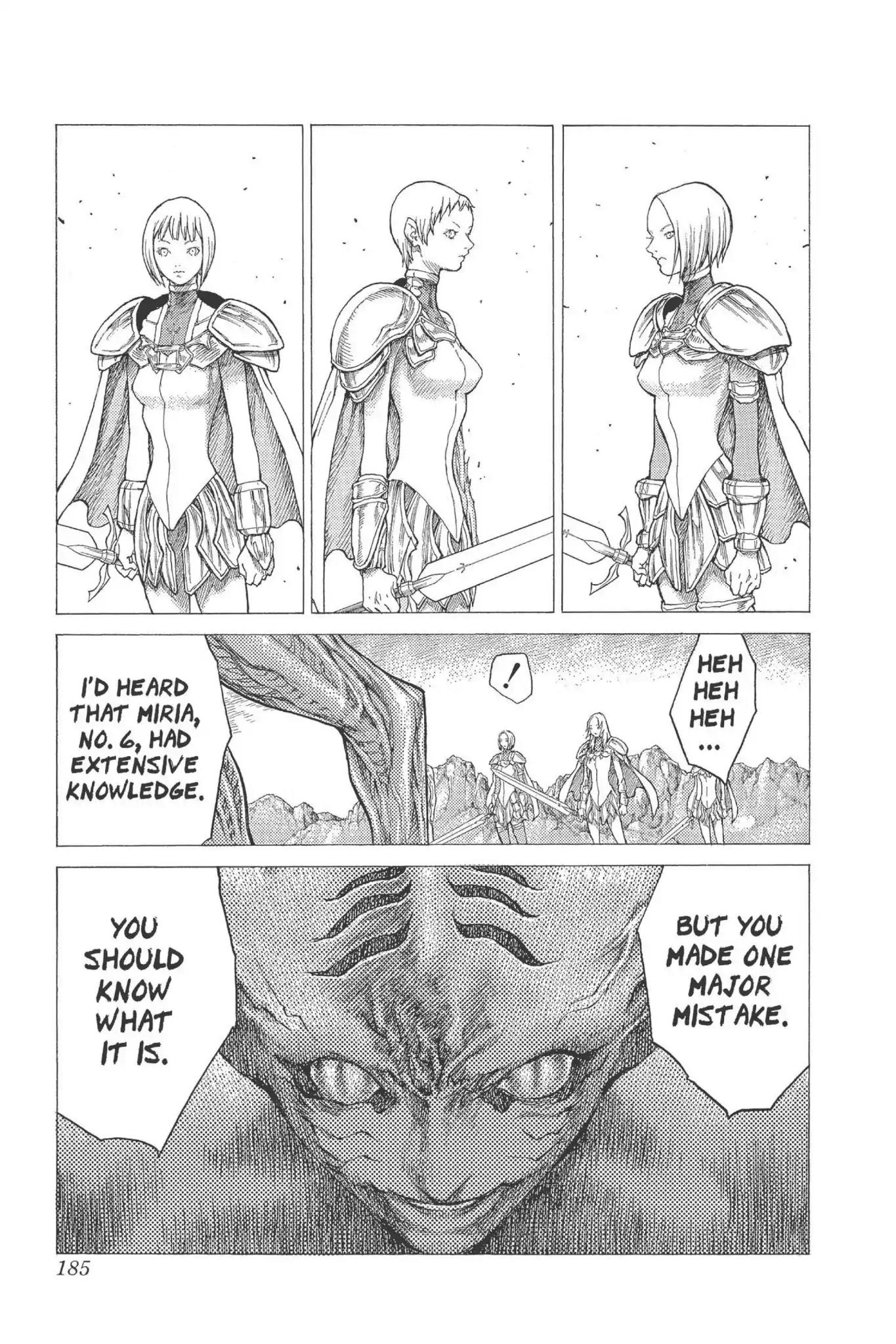 Claymore Chapter 27 page 20 - Chapter 27: Vol.5 Scene 27: The Slashers, Part 3