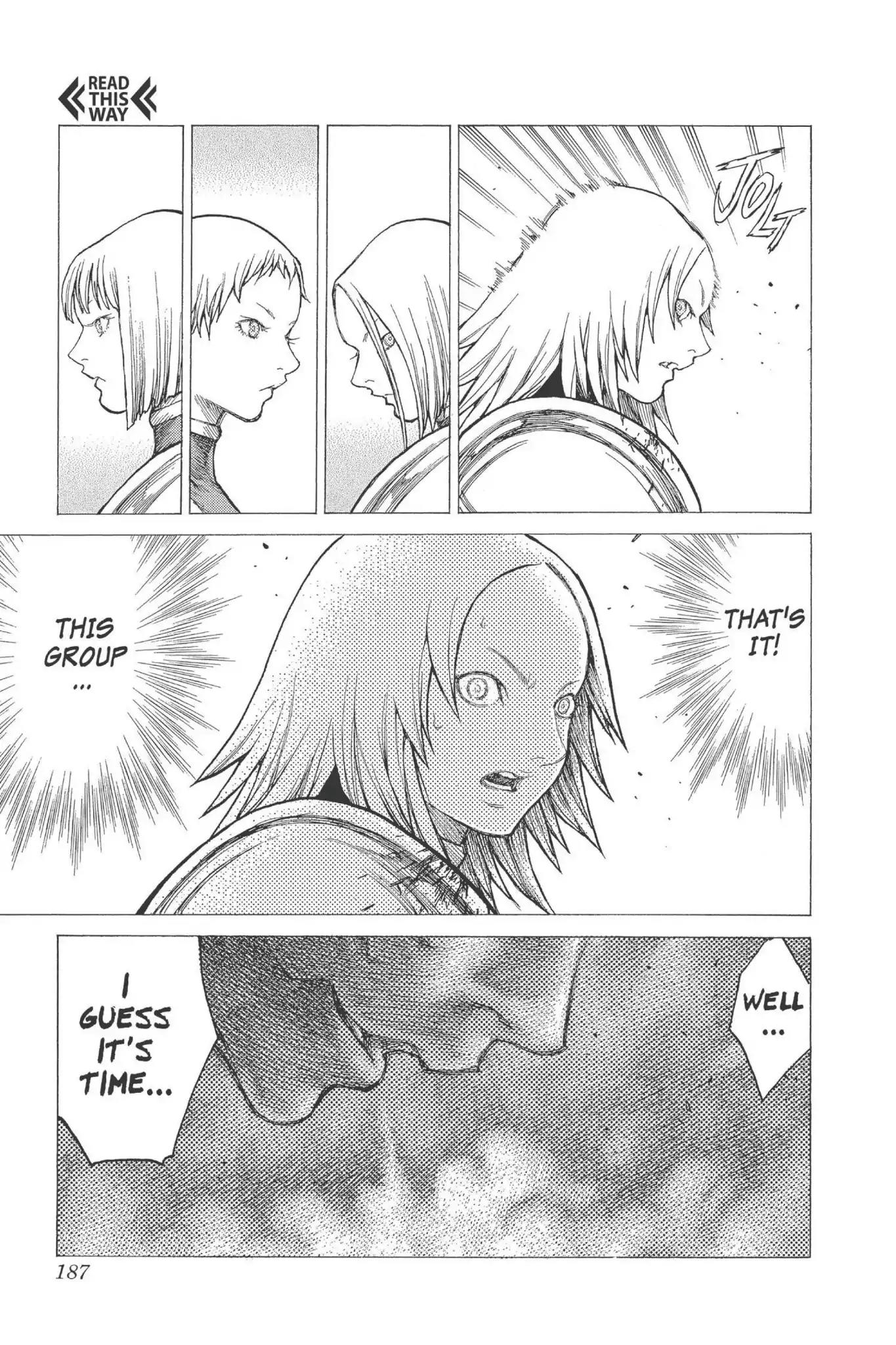 Claymore Chapter 27 page 22 - Chapter 27: Vol.5 Scene 27: The Slashers, Part 3