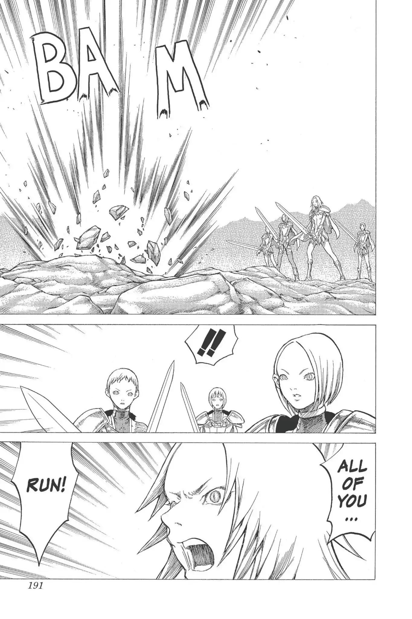 Claymore Chapter 27 page 25 - Chapter 27: Vol.5 Scene 27: The Slashers, Part 3
