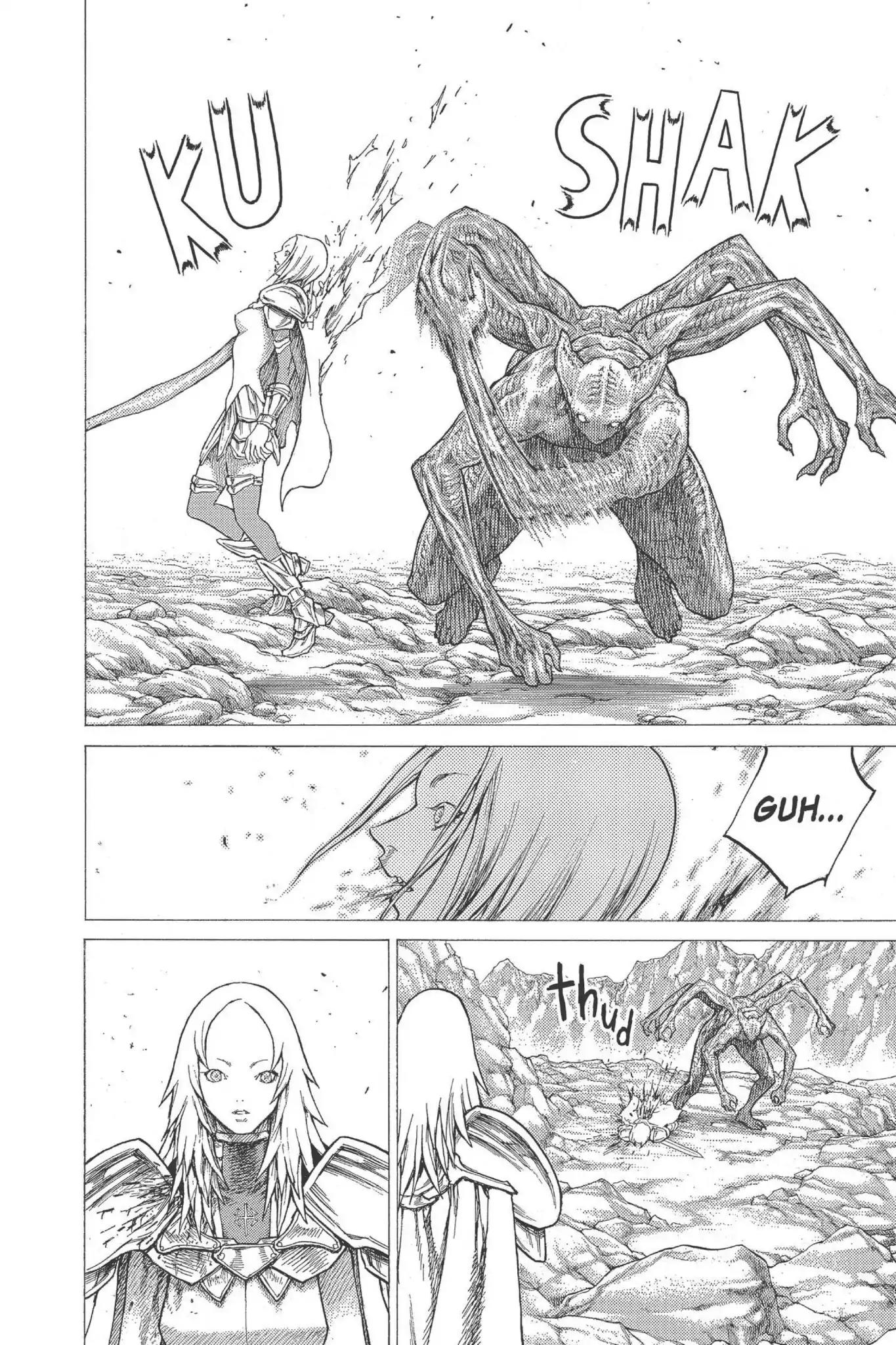 Claymore Chapter 27 page 28 - Chapter 27: Vol.5 Scene 27: The Slashers, Part 3