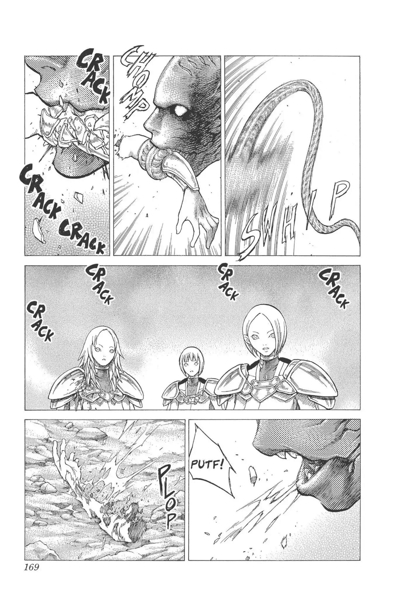 Claymore Chapter 27 page 4 - Chapter 27: Vol.5 Scene 27: The Slashers, Part 3