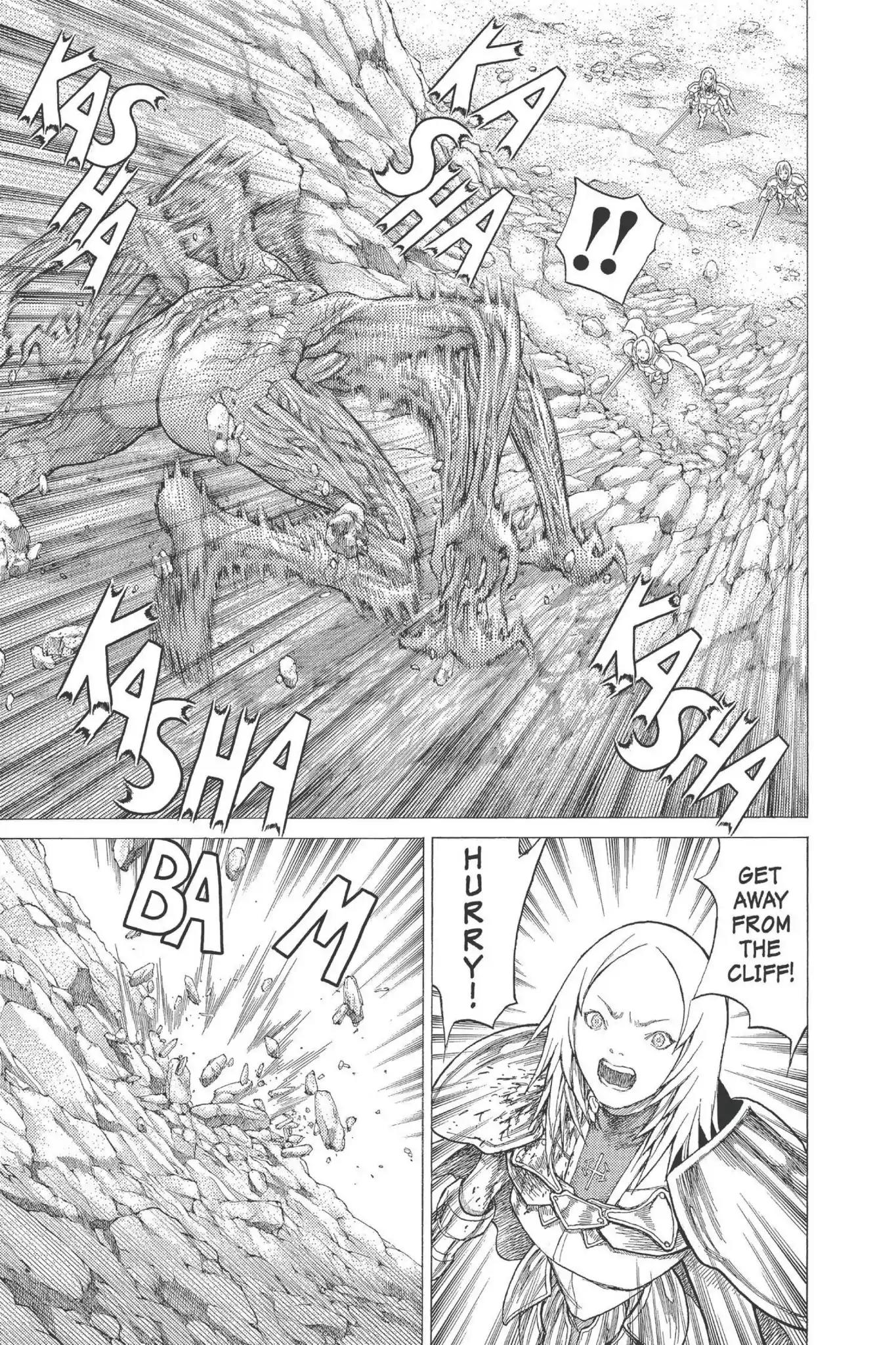 Claymore Chapter 27 page 8 - Chapter 27: Vol.5 Scene 27: The Slashers, Part 3