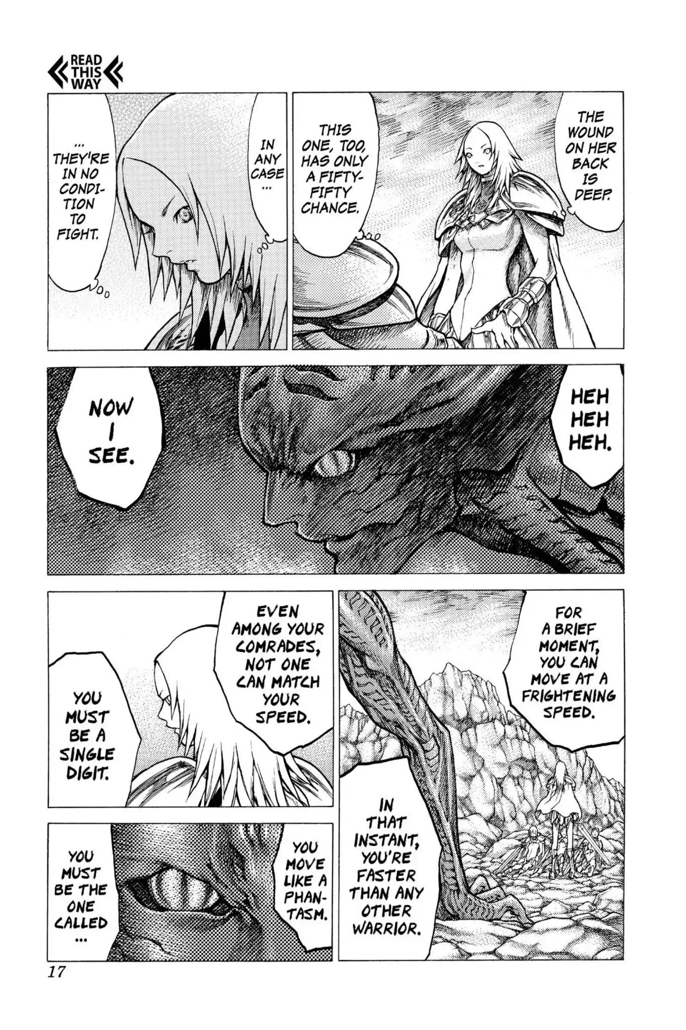 Claymore Chapter 28 page 16 - Chapter 28: Vol.6 Scene 28: The Slashers, Part 4