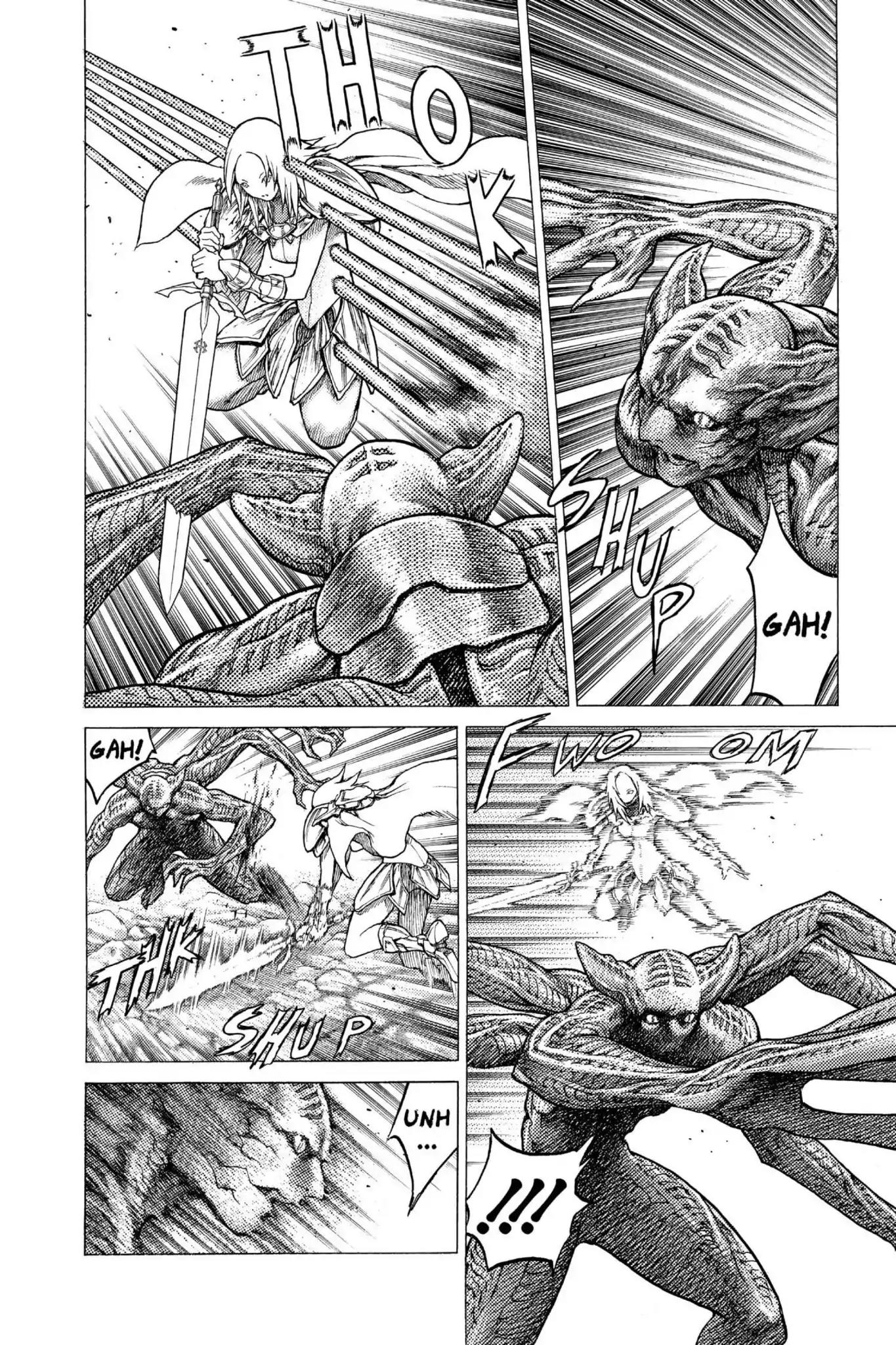 Claymore Chapter 28 page 21 - Chapter 28: Vol.6 Scene 28: The Slashers, Part 4