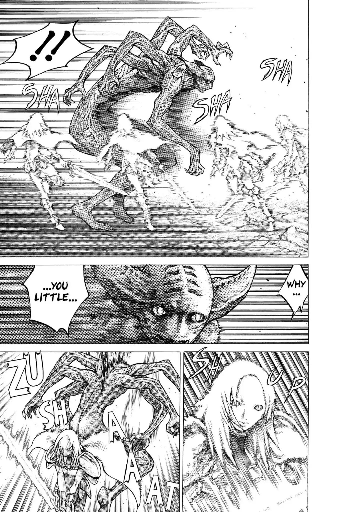 Claymore Chapter 28 page 22 - Chapter 28: Vol.6 Scene 28: The Slashers, Part 4