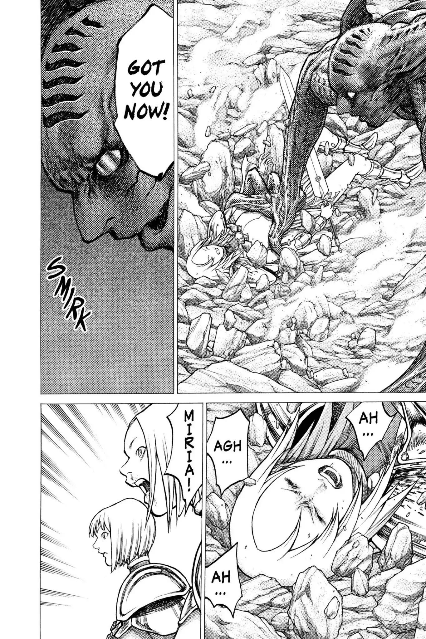 Claymore Chapter 28 page 25 - Chapter 28: Vol.6 Scene 28: The Slashers, Part 4